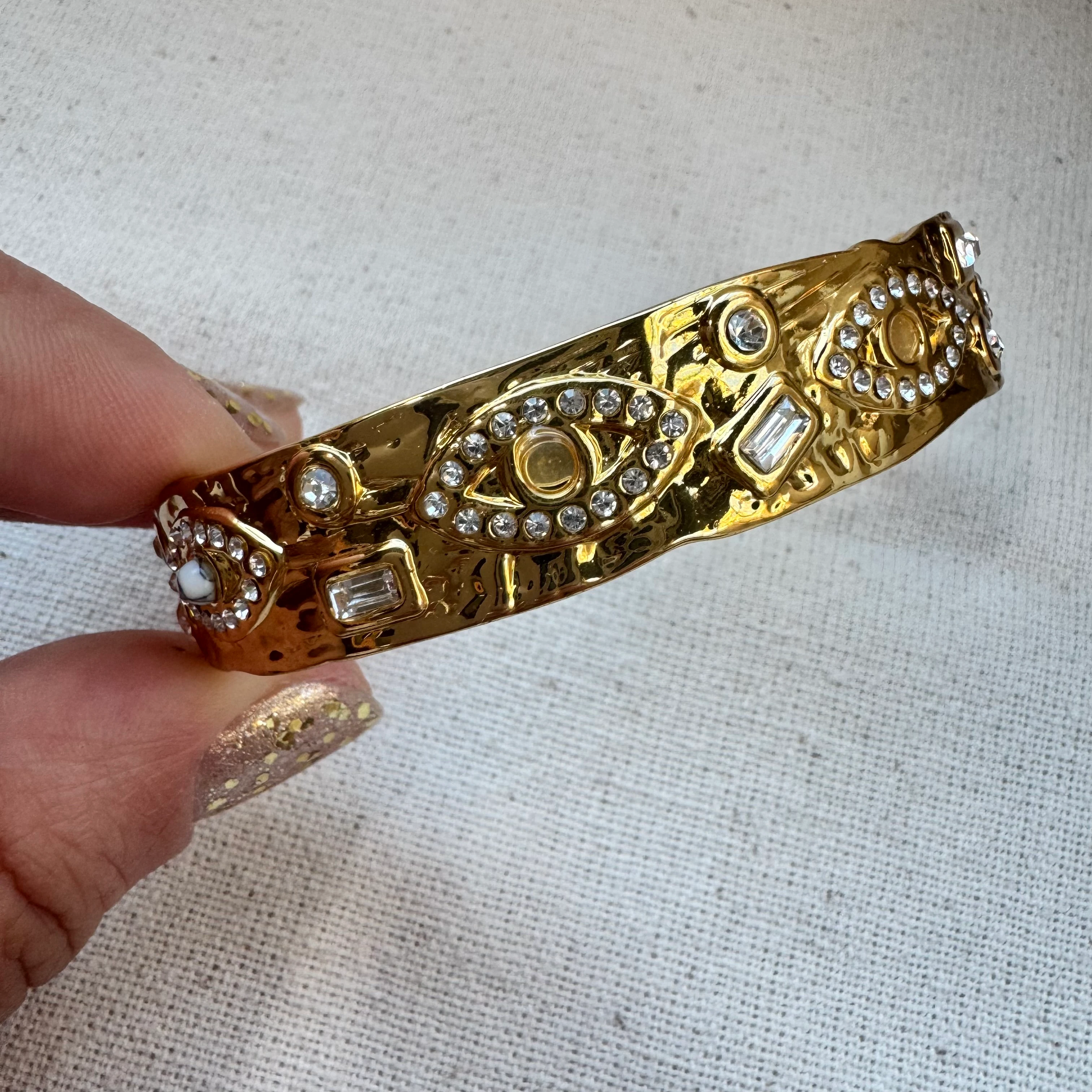 Çelik Bohem Kelepçe Bilezik