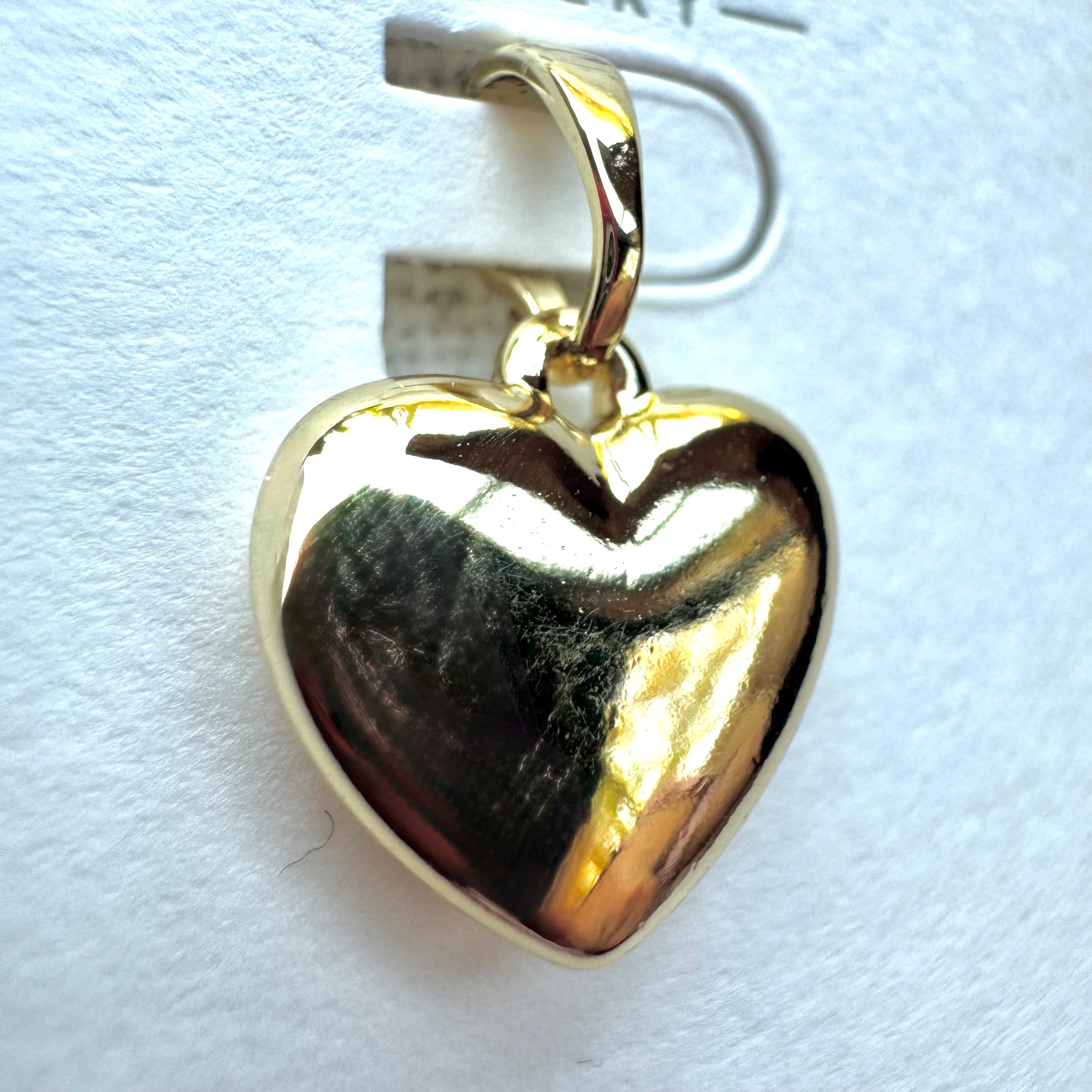 Bombeli Kalp Kolye Ucu