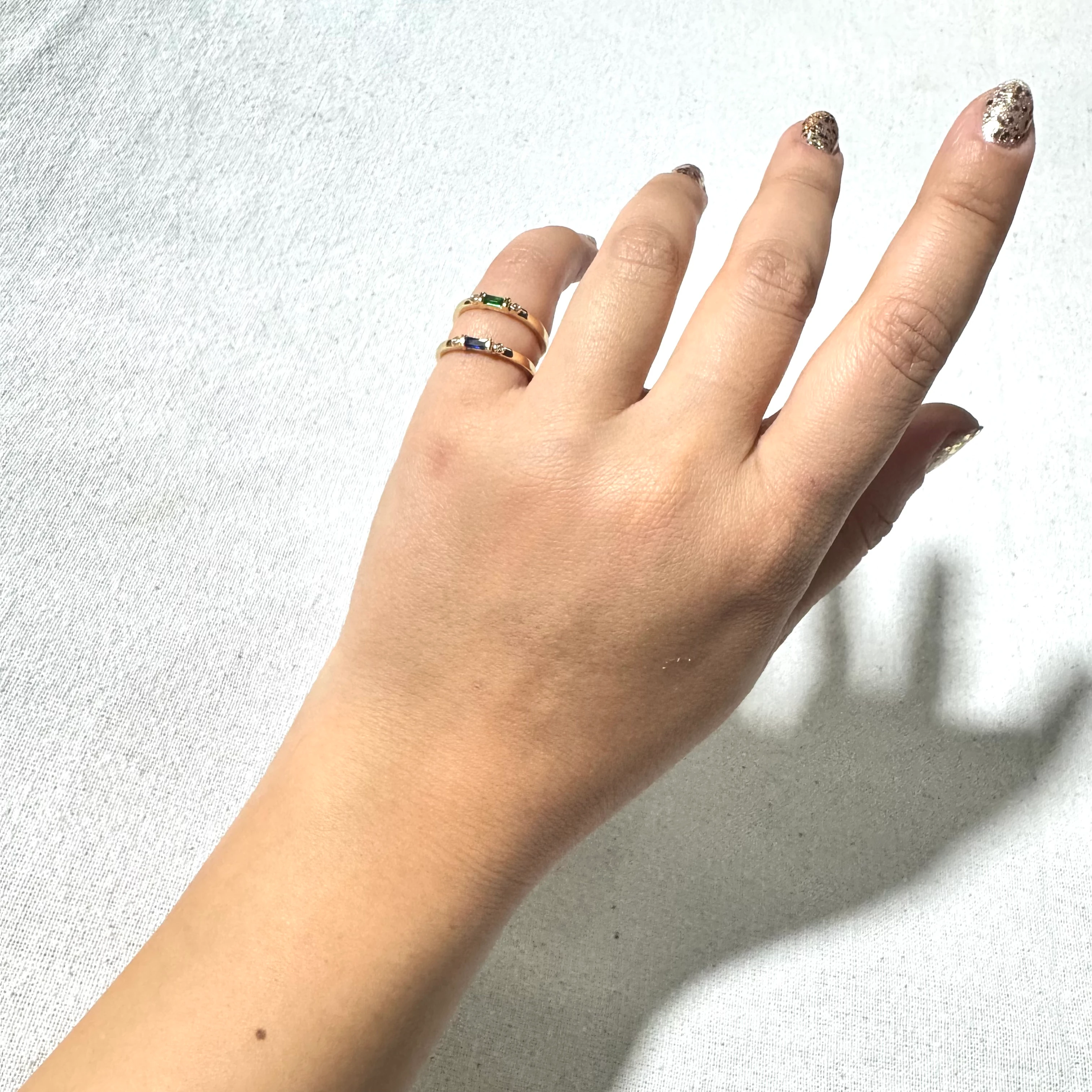 Baget Taşlı Serçe & Eklem Yüzük