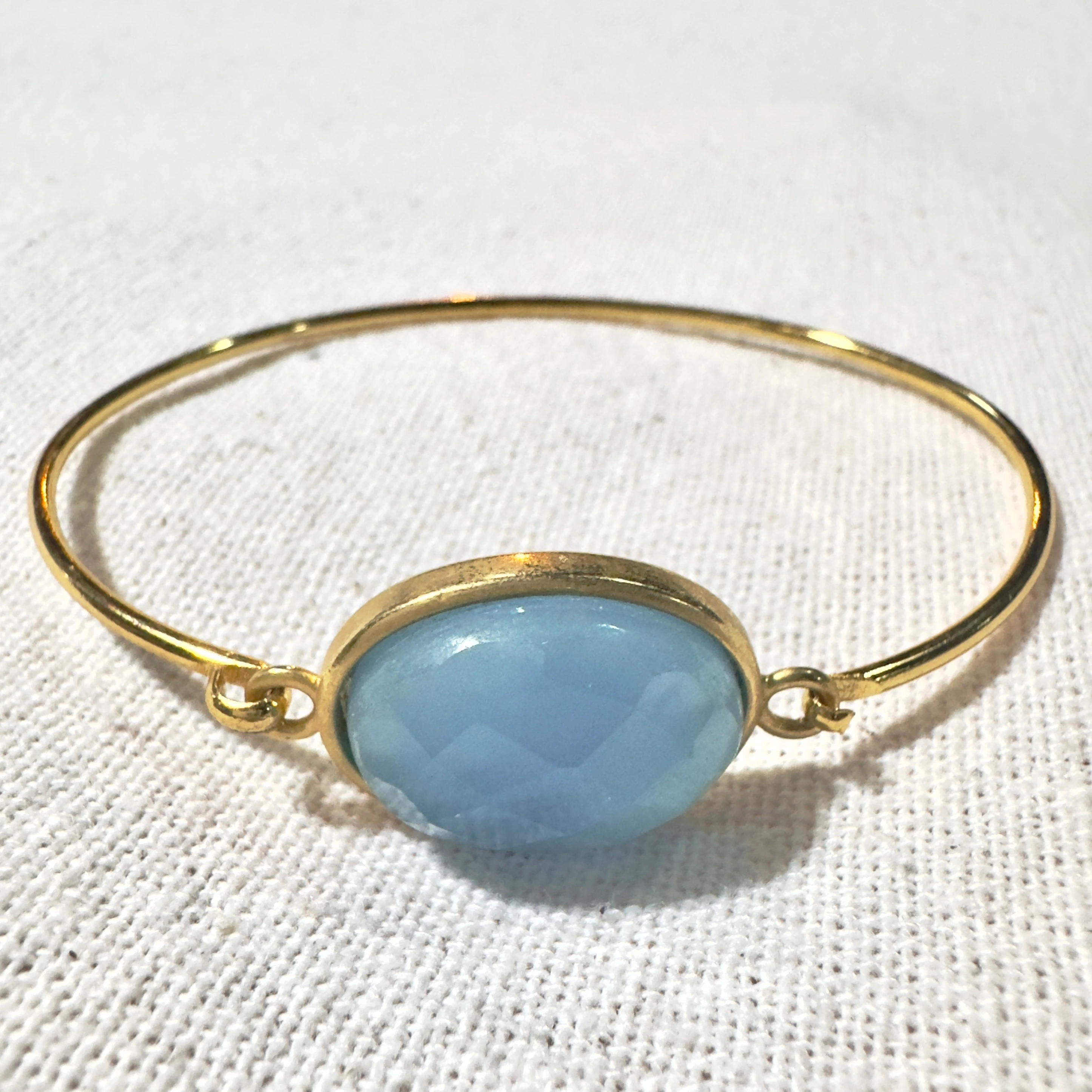 Doğal Taş Çelik Bilezik