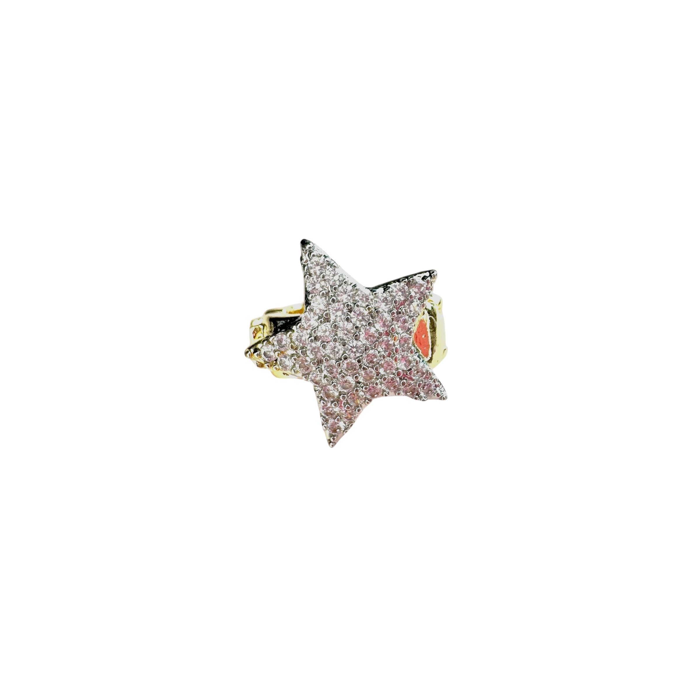 Mini Taşlı Yıldız Charm