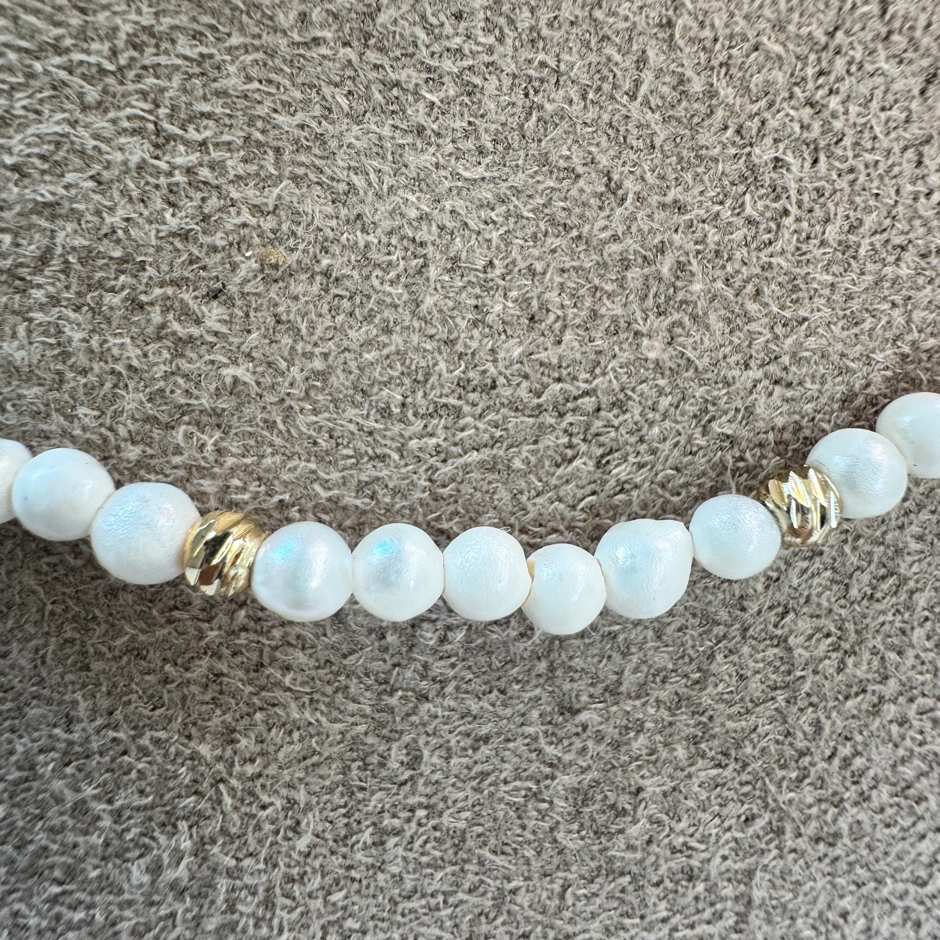 Doğal İnci Minimal Kolye