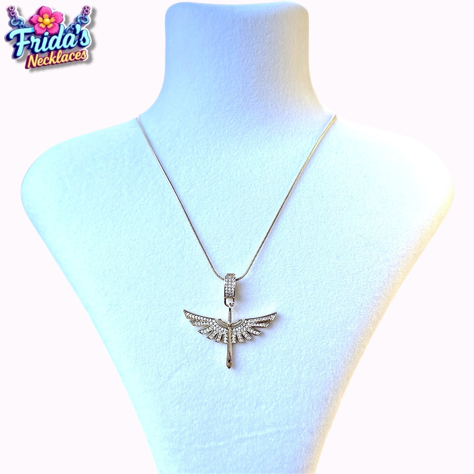 Çelik Anka Charm Kolye