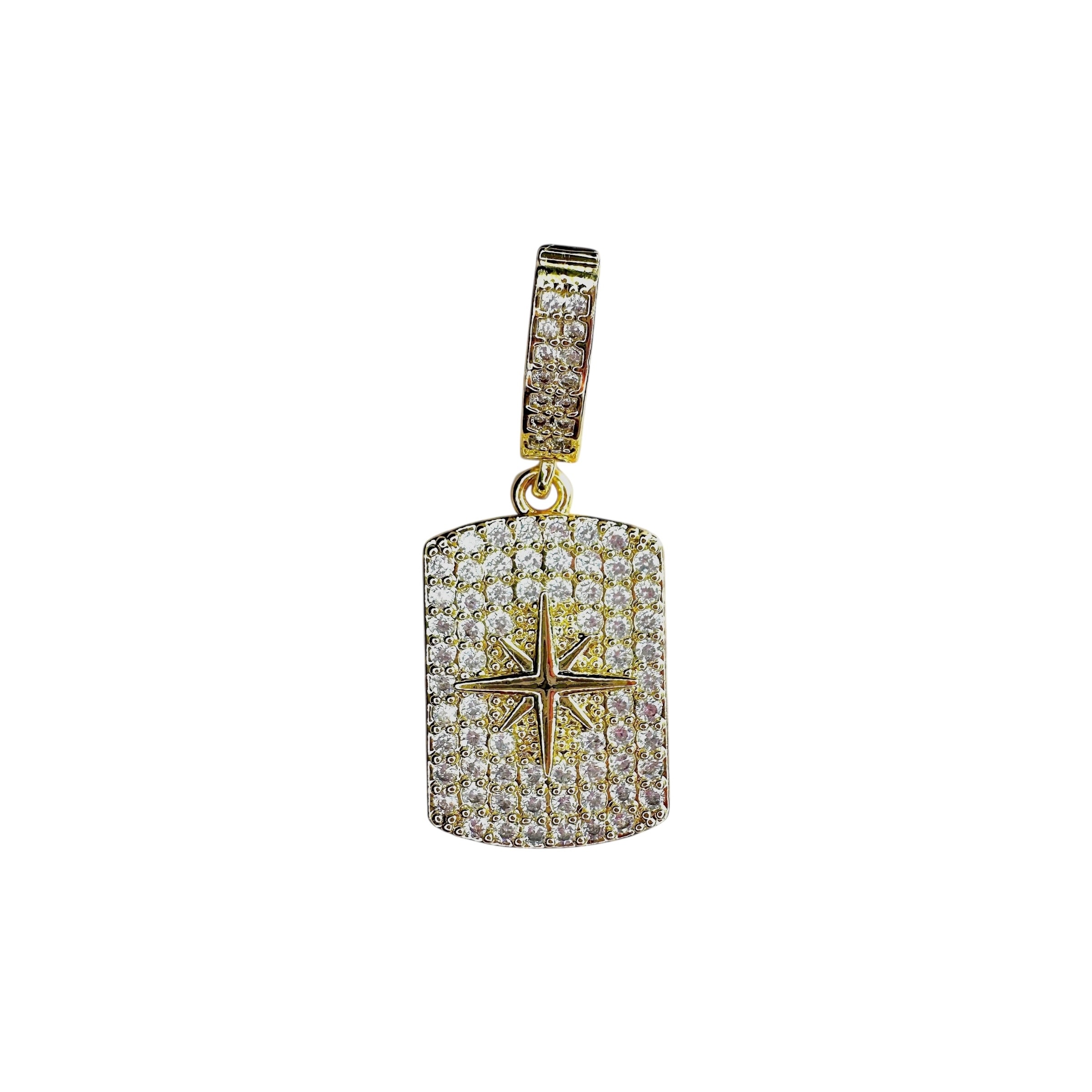 Gold Kutup Yıldızı Arma Charm