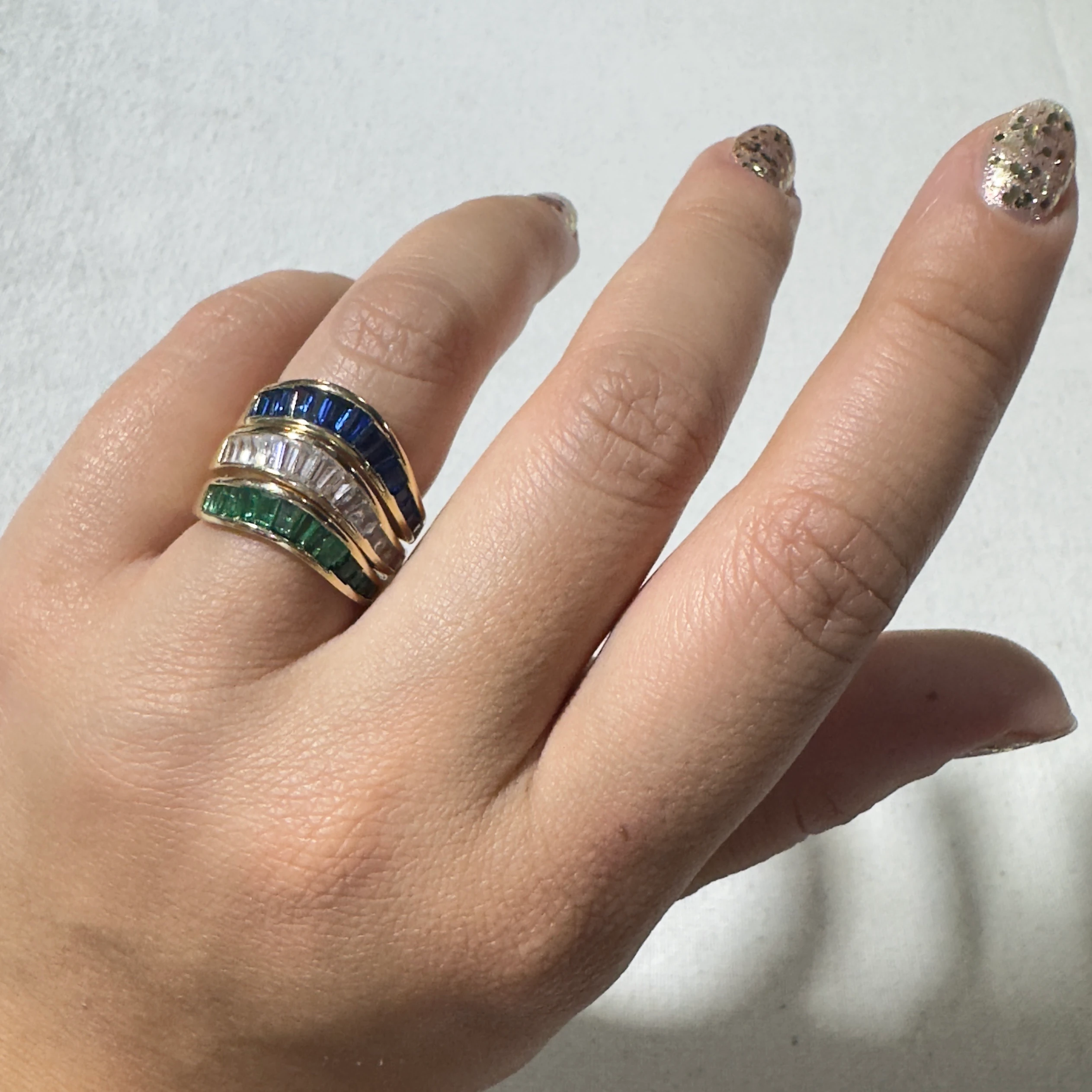 VIP Seri Baget Taşlı Yüzük