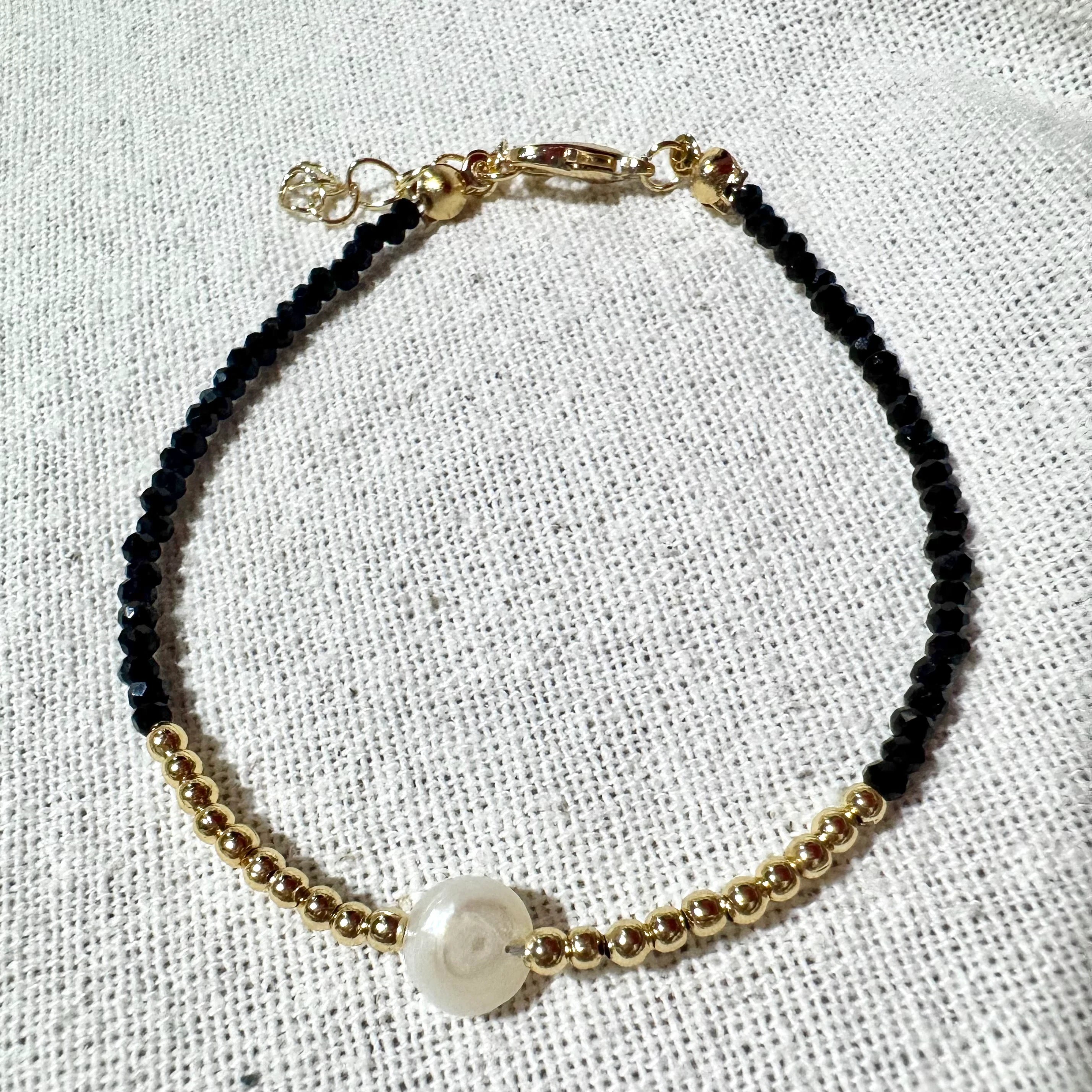 Doğal İnci Minimal Bileklik