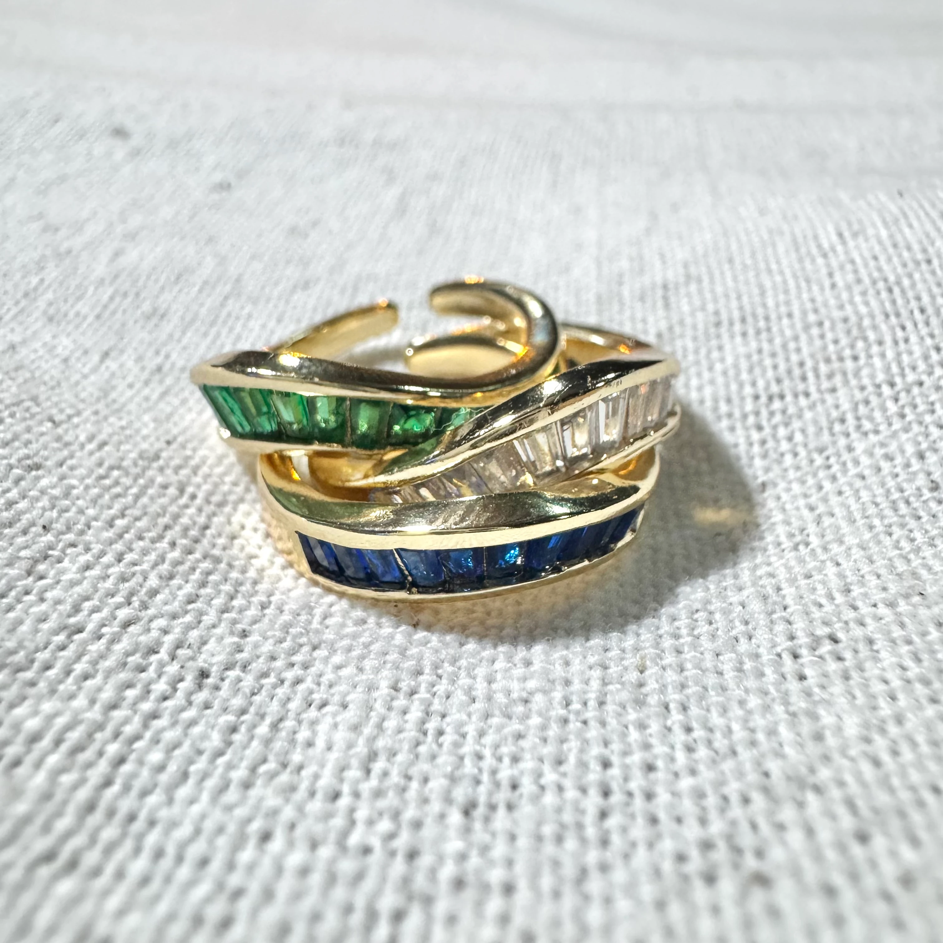 VIP Seri Baget Taşlı Yüzük