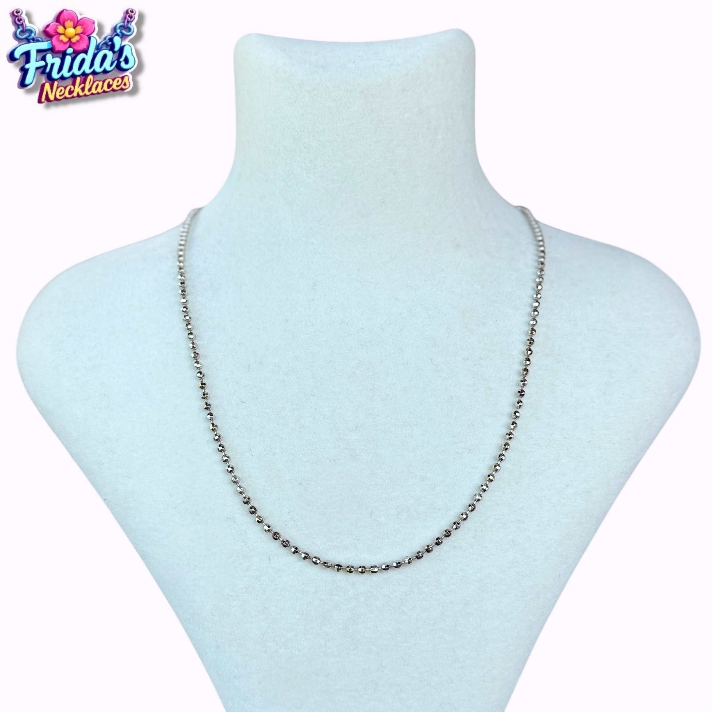 VIP Seri Silver Kısa Top Zincir