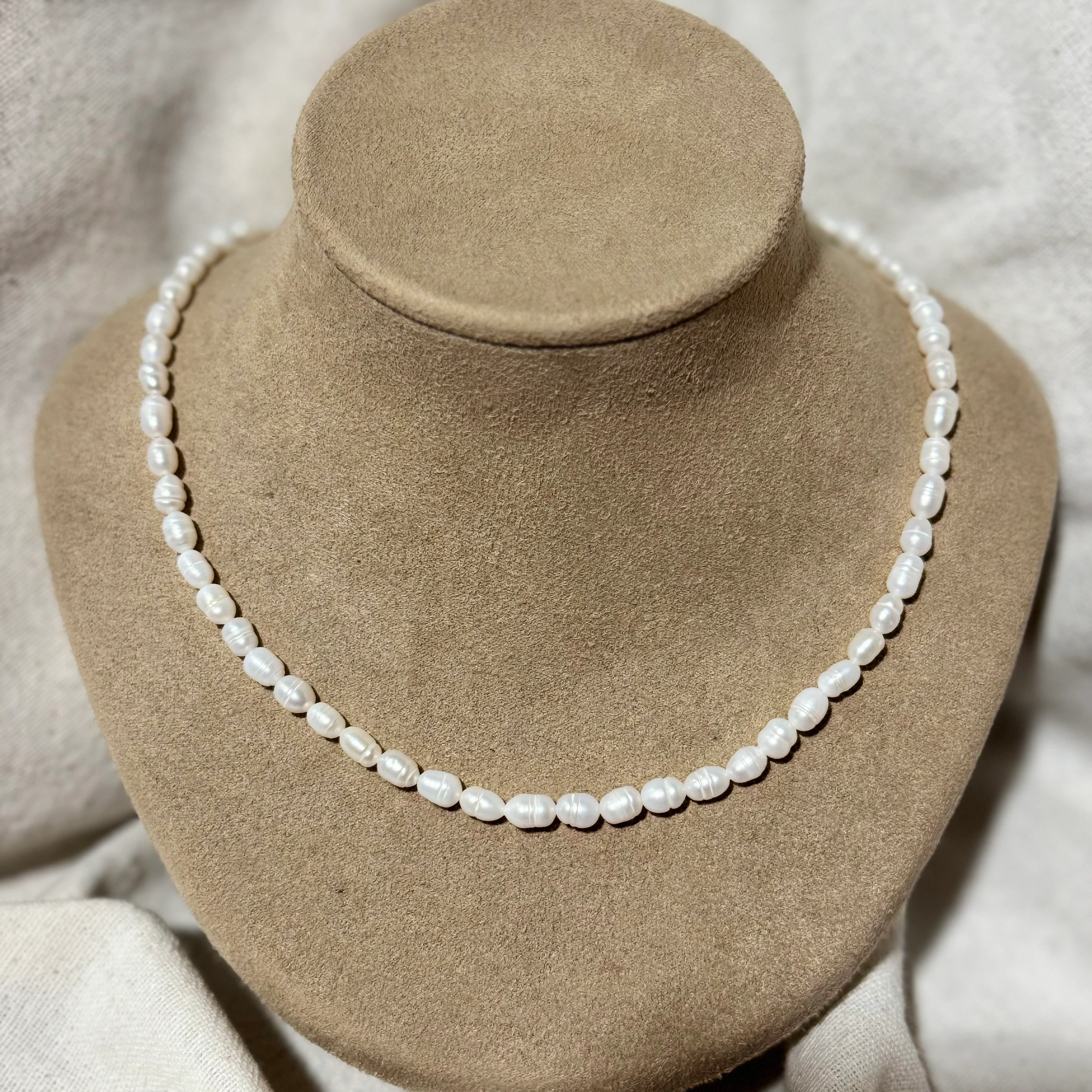 Doğal İnci Minimal Basic Kolye