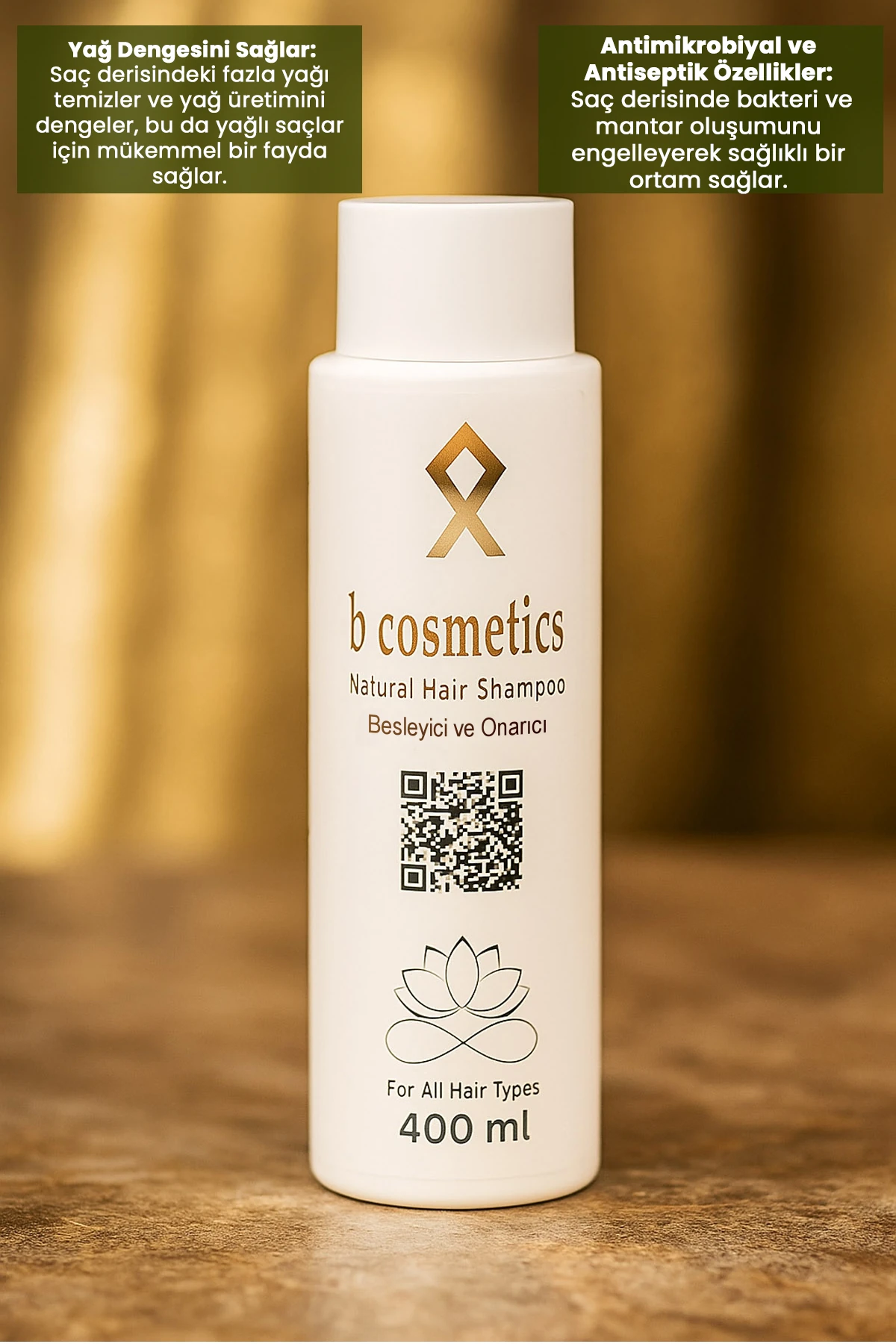 Besleyici ve Onarıcı Şampuan 400 ml