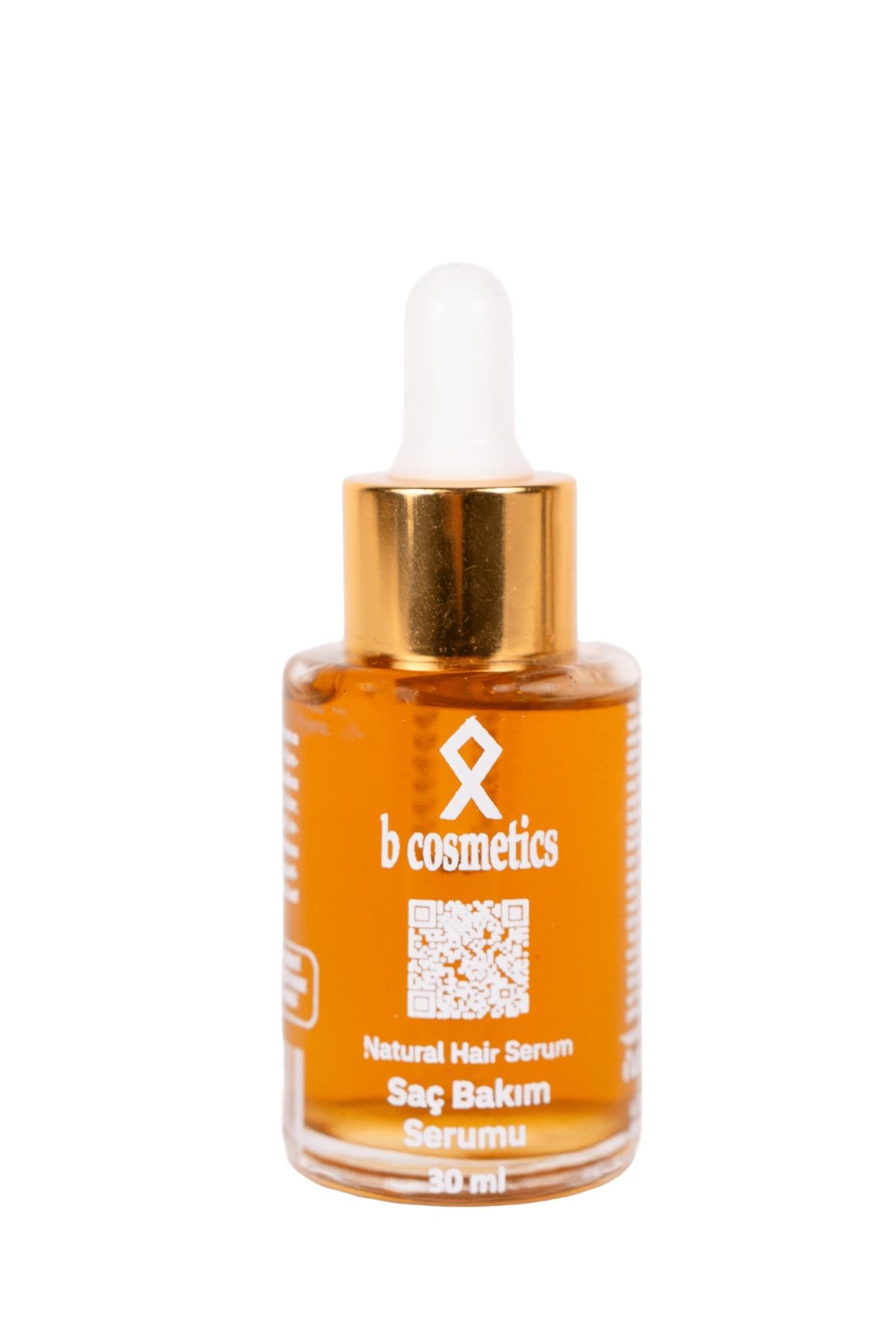 Doğal Yağ İçerikli Saç Serumu – 30 ml | Besleyici & Parlaklık Etkili