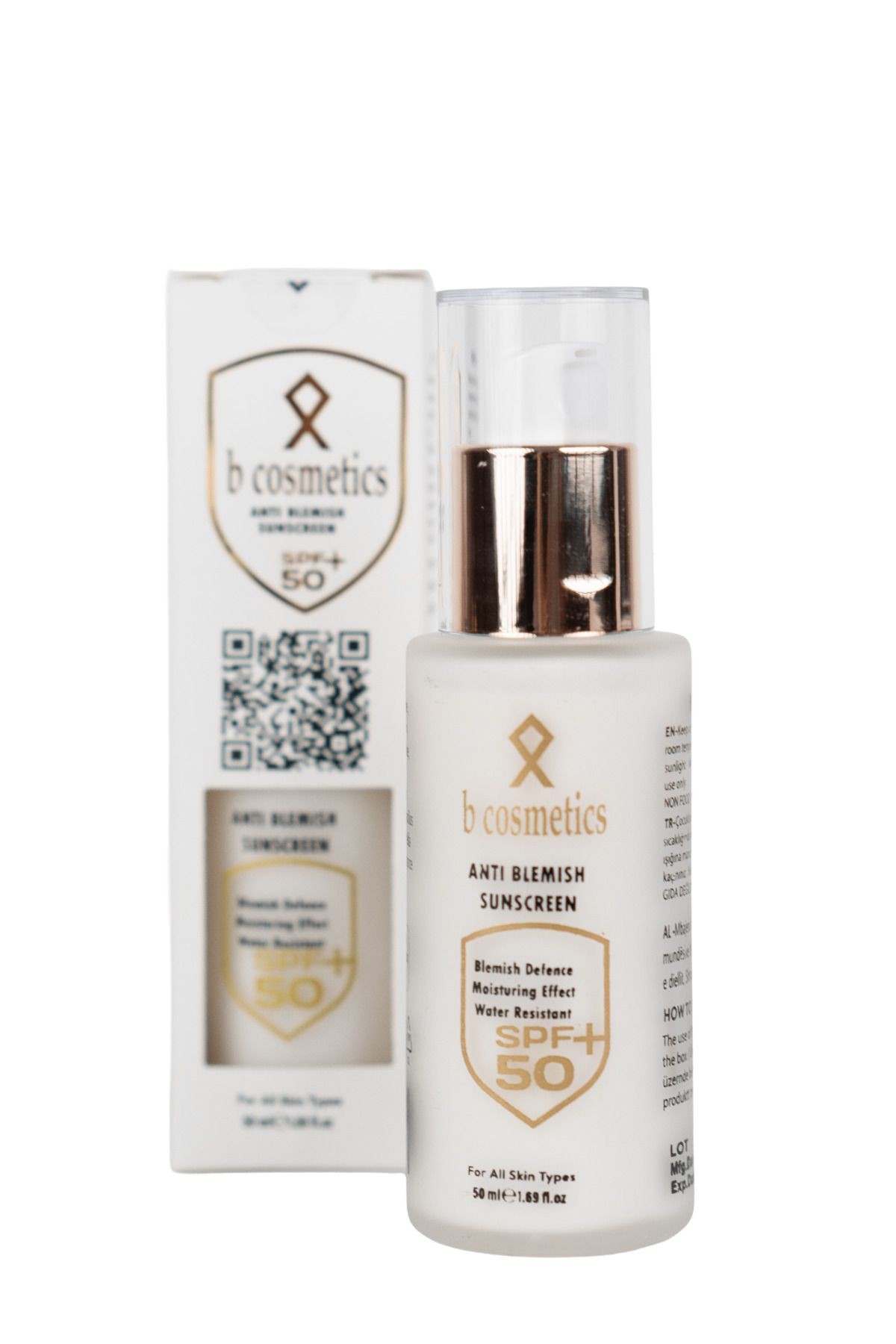 Yüz ve Vücut Güneş Kremi SPF 50+  Tüm Ciltler İçin