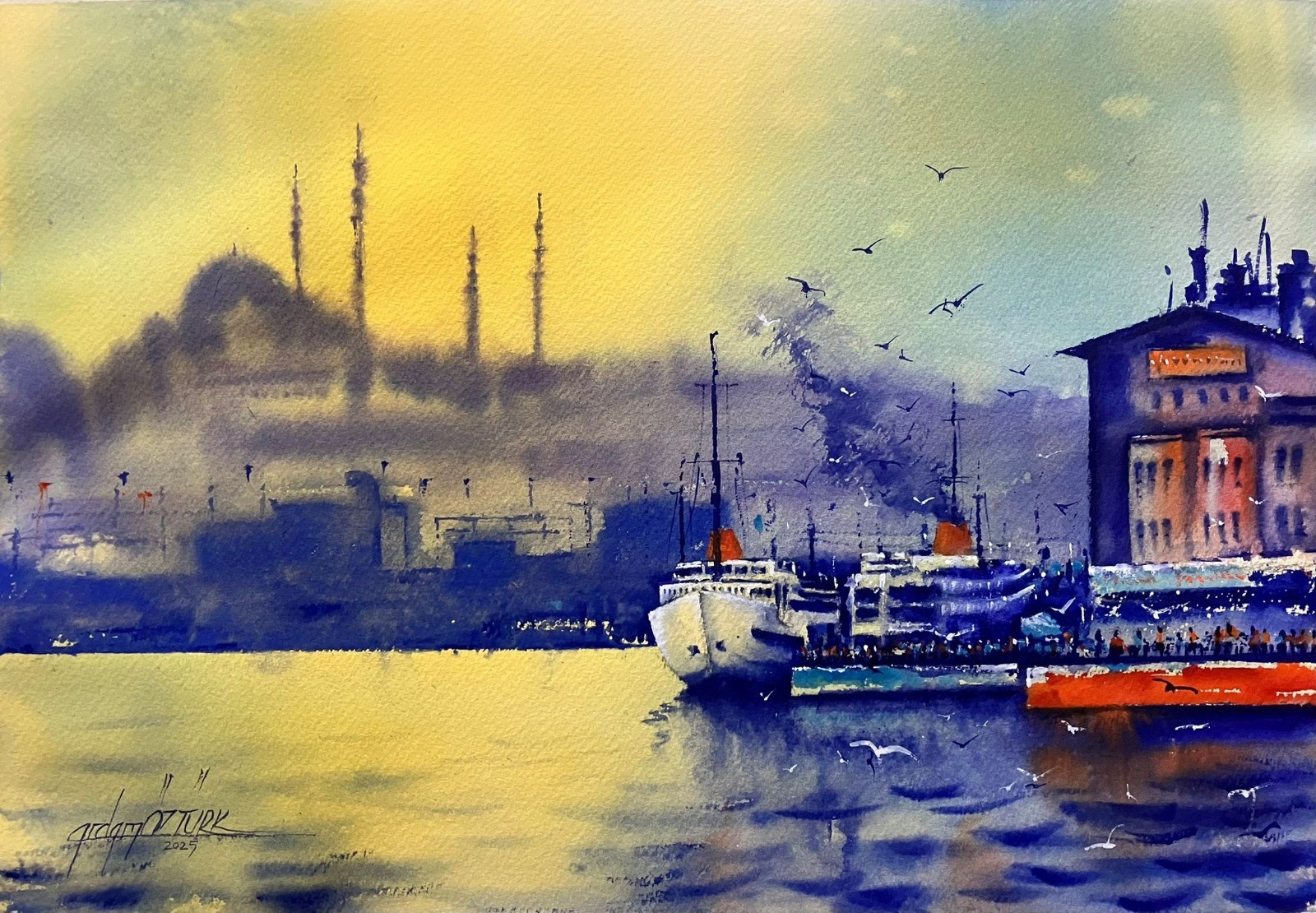 Erdem Öztürk Suluboya