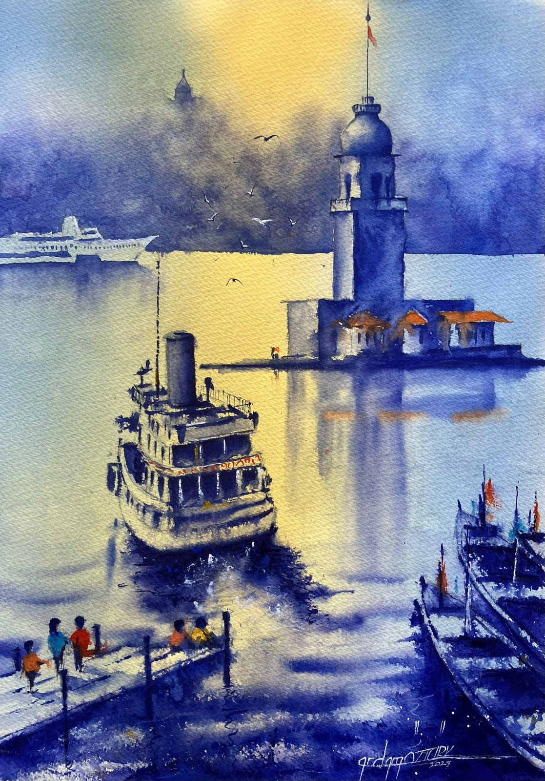 Erdem Öztürk Suluboya