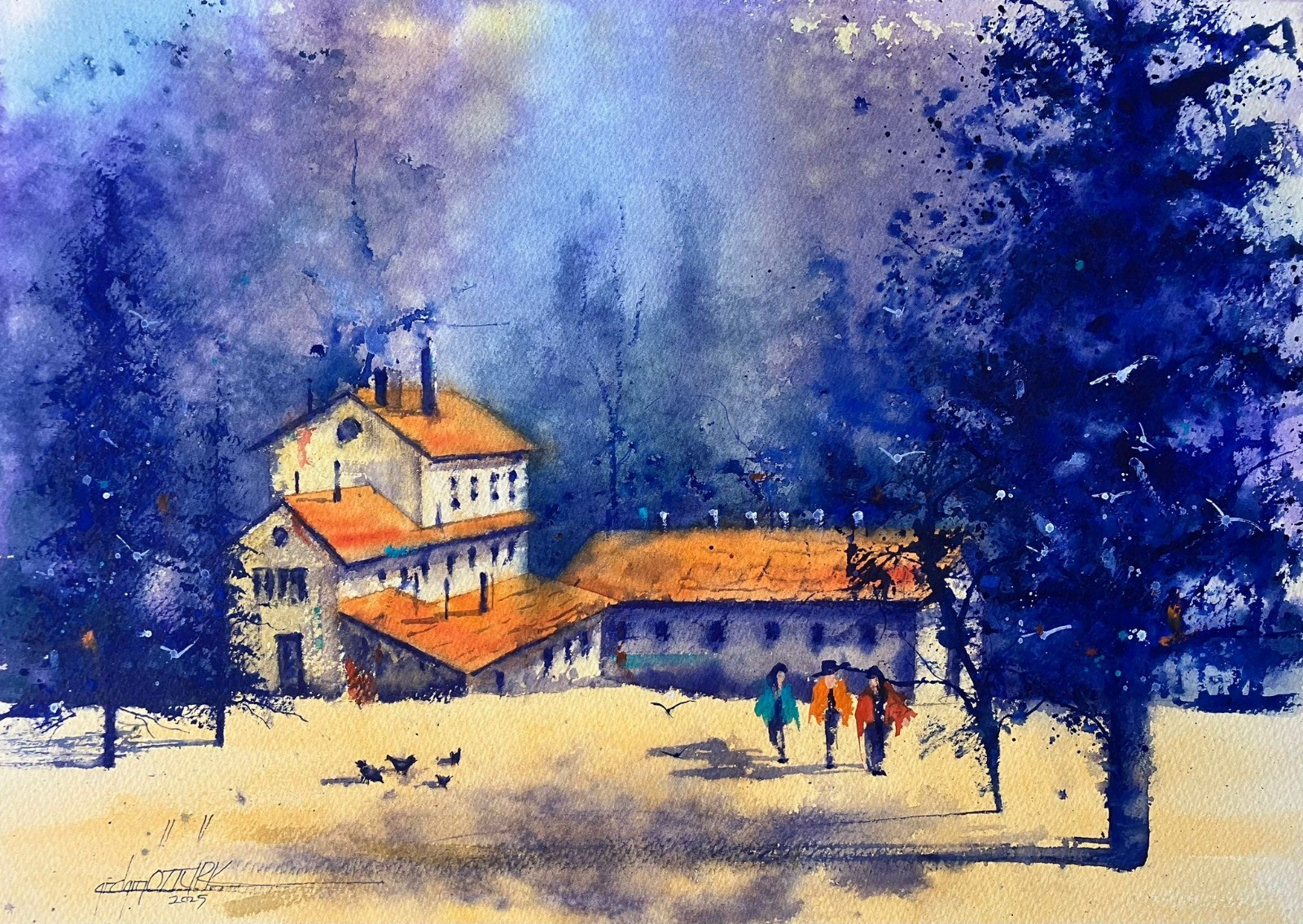Erdem Öztürk Suluboya
