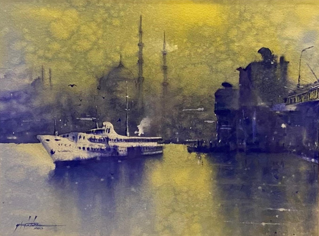 Erdem Öztürk Suluboya