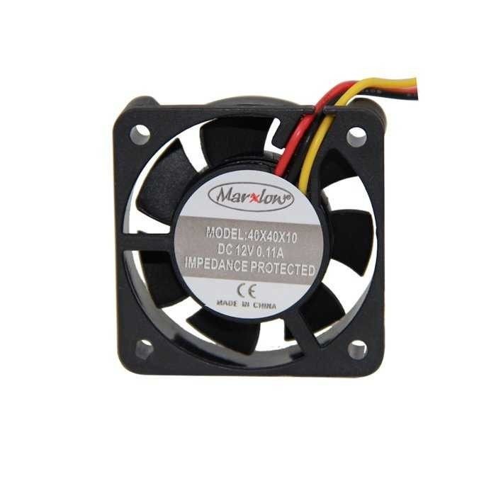 40x40x10mm 12V Dc 3 Pin Kasa Fanı