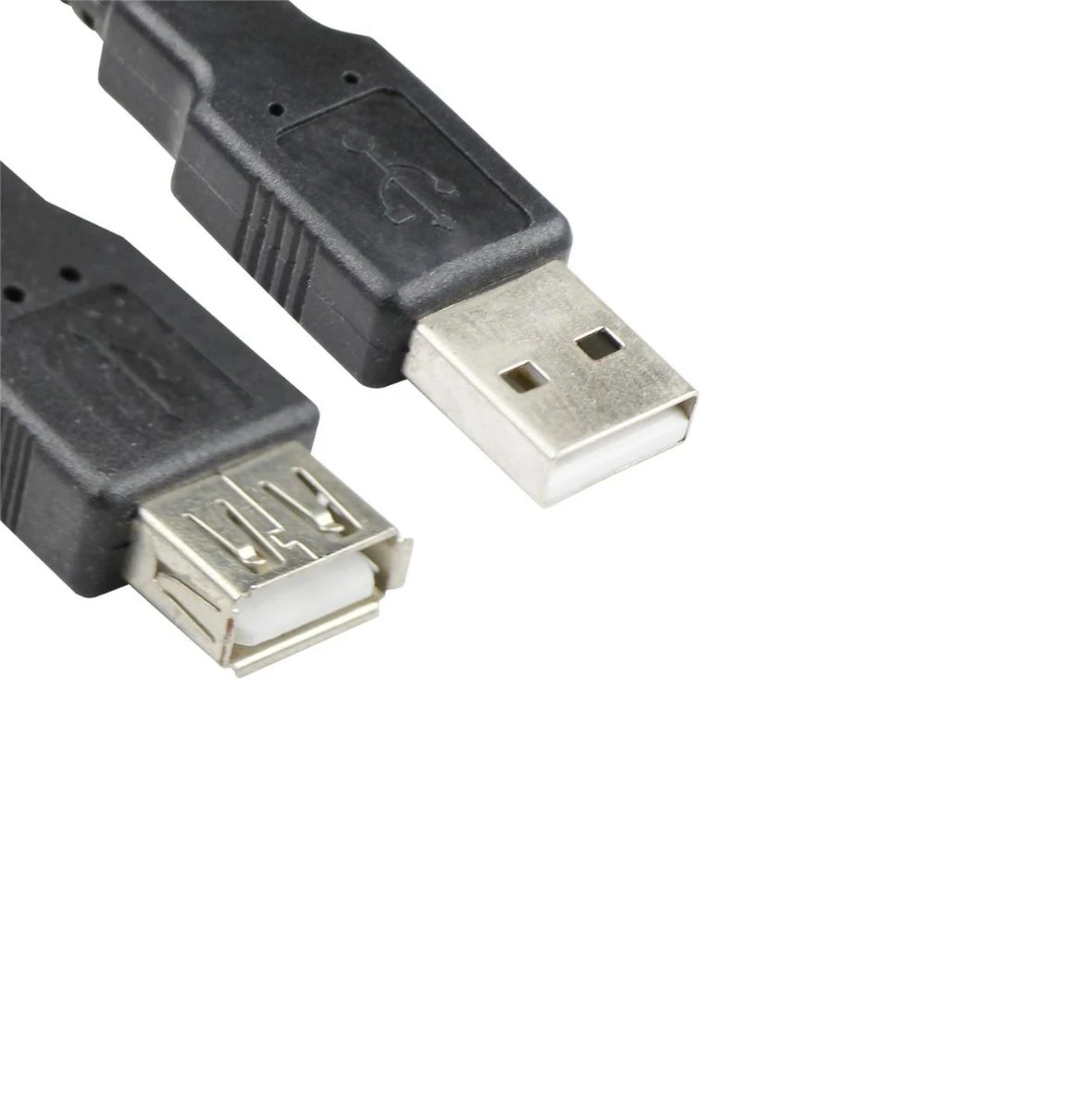 Vcom CU202-B-5.0 5M Siyah 2.0V Usb Uzatma Kablosu