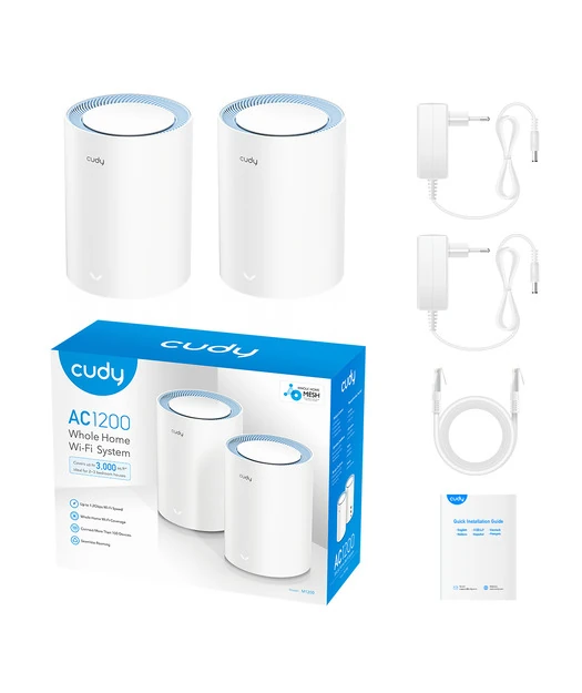Cudy AC1200 Wifi x2 Mesh Solution Router
