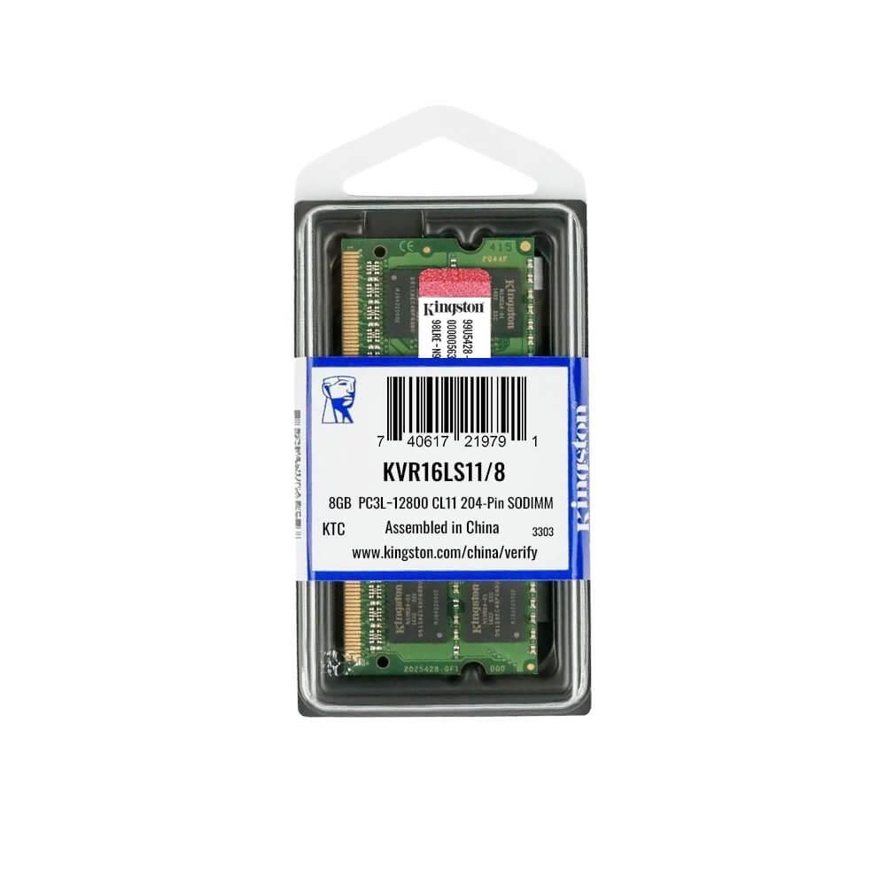 Kingston KVR16LS11/8 1.50 8Gb Dddr3 1600Mhz Notebook Ram Bellek