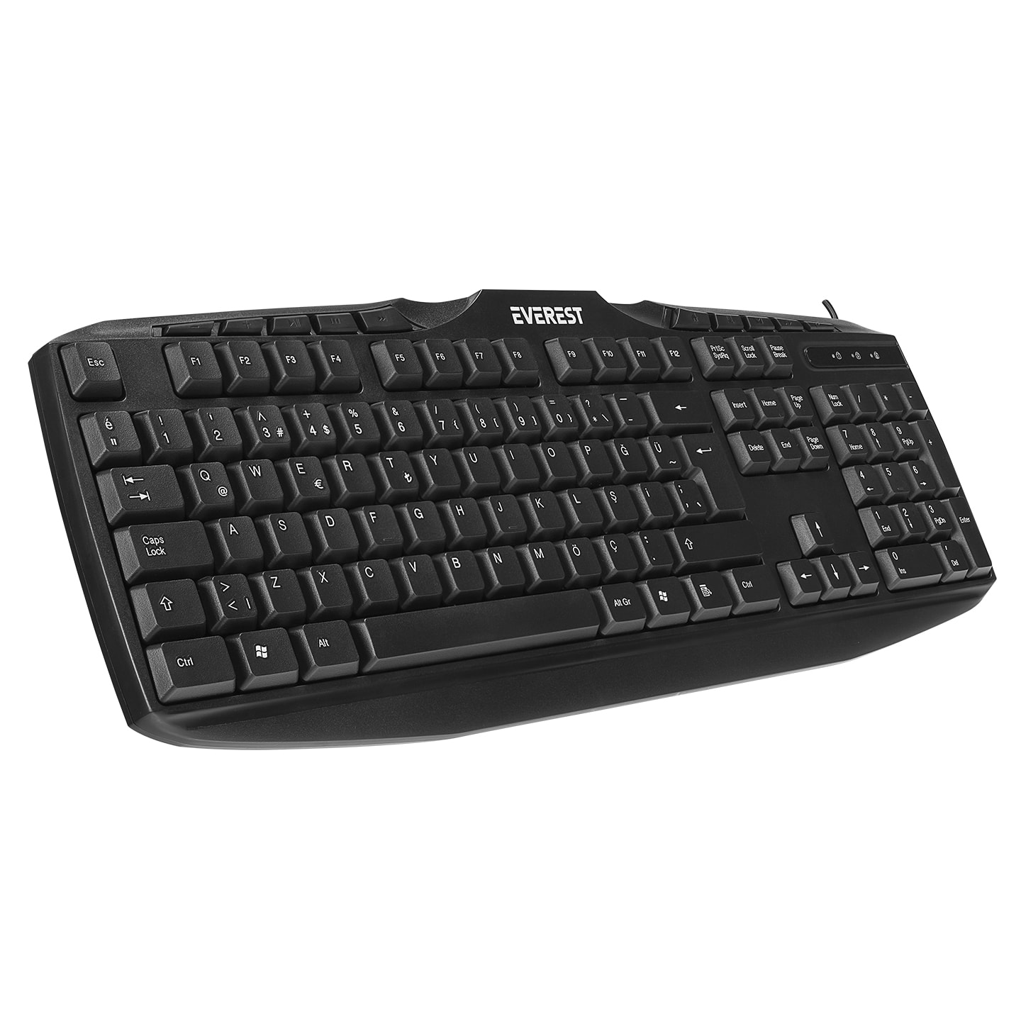 Everest UN-796 Siyah Usb Q Multimedia Klavye Mouse
