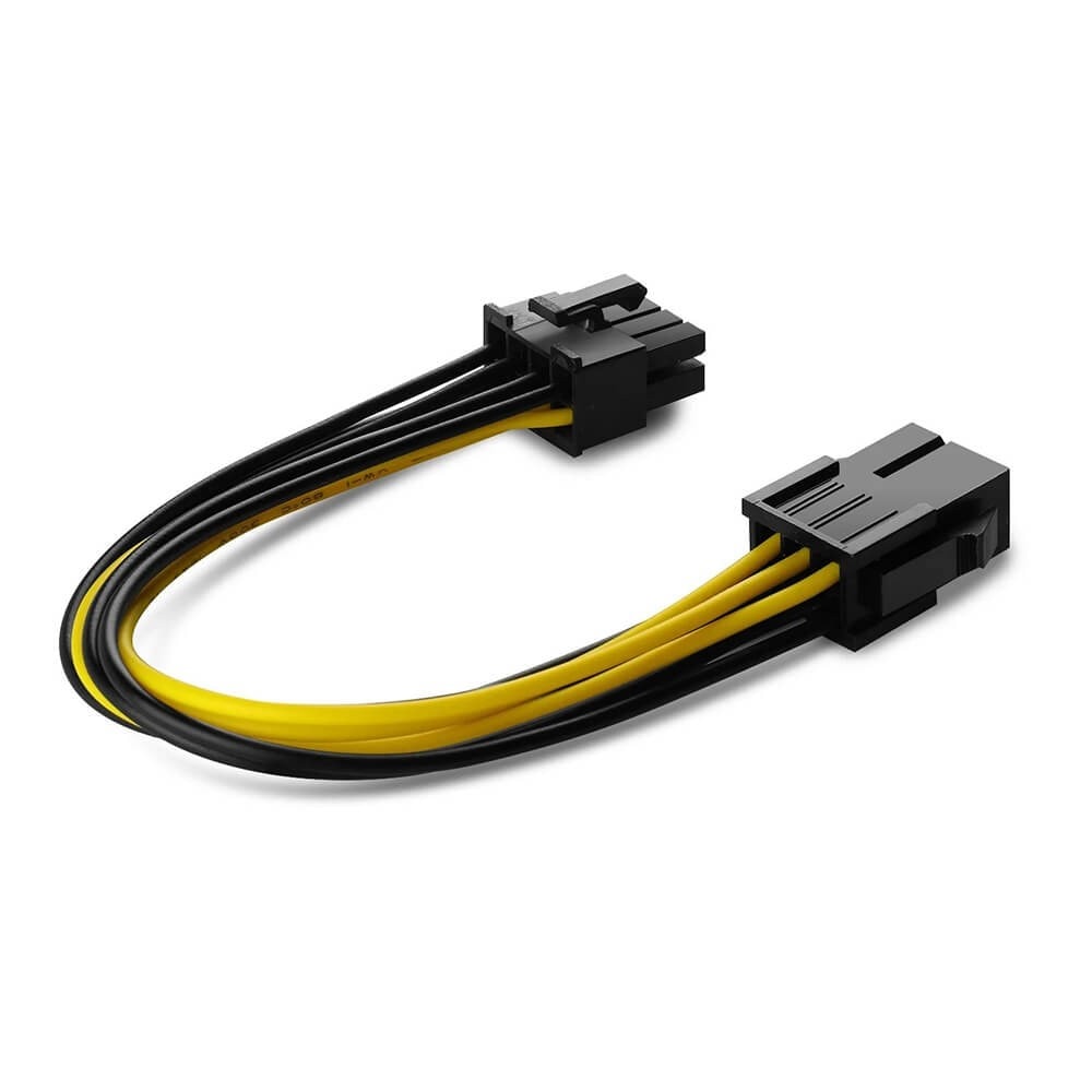 6 Pin To 8 Pin Çevirici Power Güç Kablosu