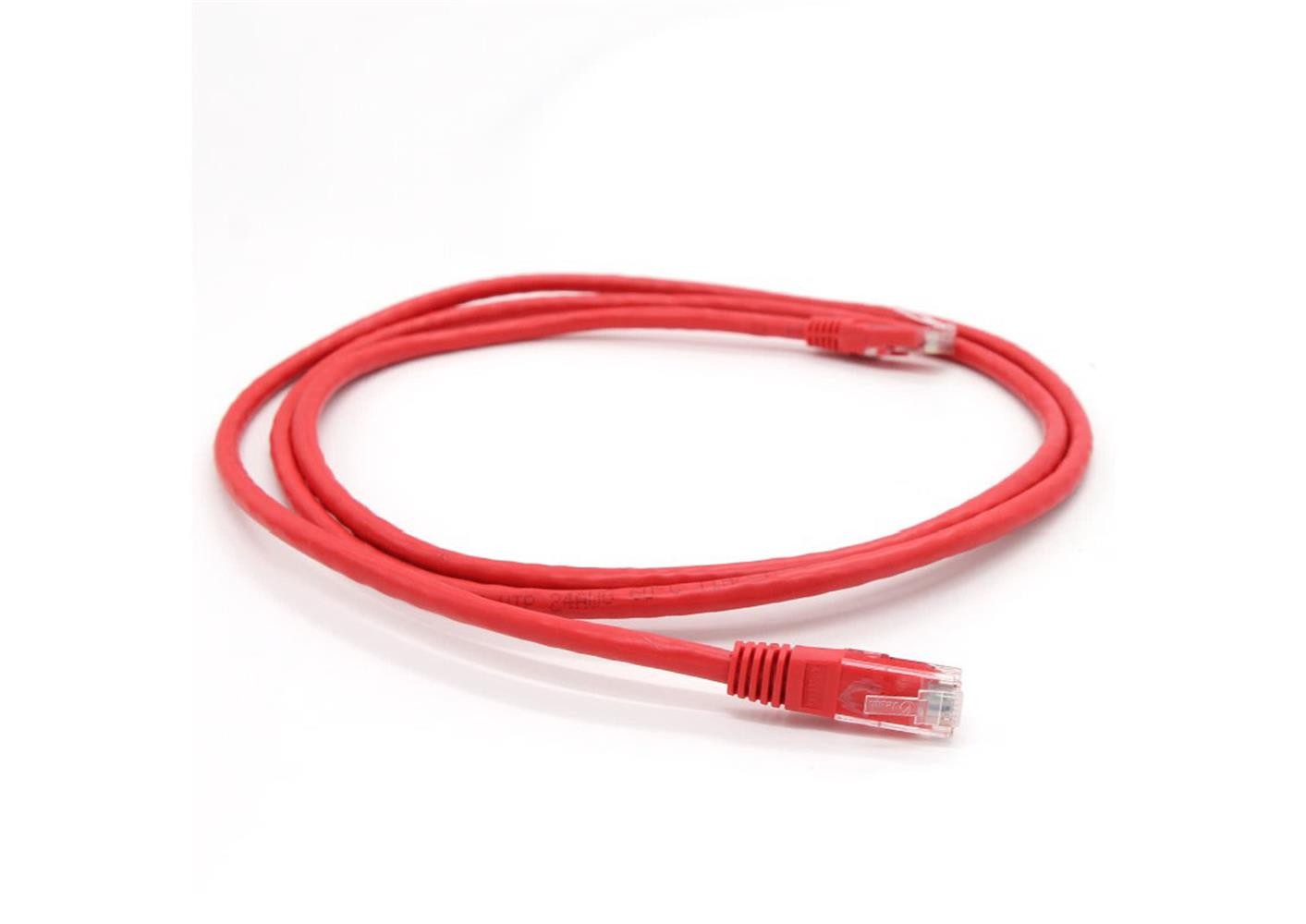Vcom NP611B-R-2M Cat6 Kırmızı Ethernet Kablosu