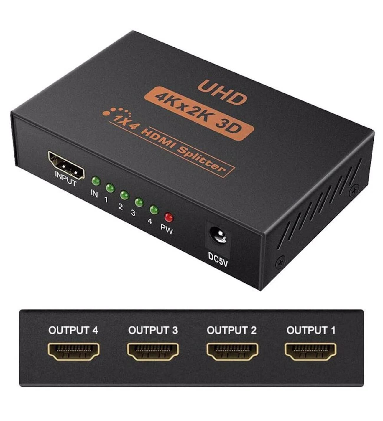 Alfais AL5234 4 Port Uhd 4K Hdmı Switch Ekran Monitör Çoklayıcı