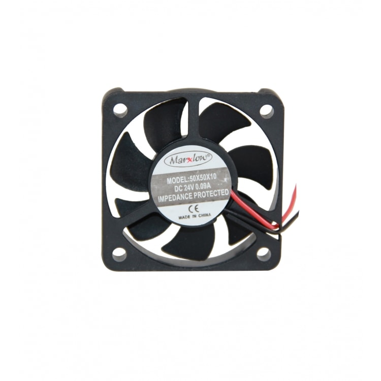 50x50x10mm 24V DC 2 Pin Kasa Fanı