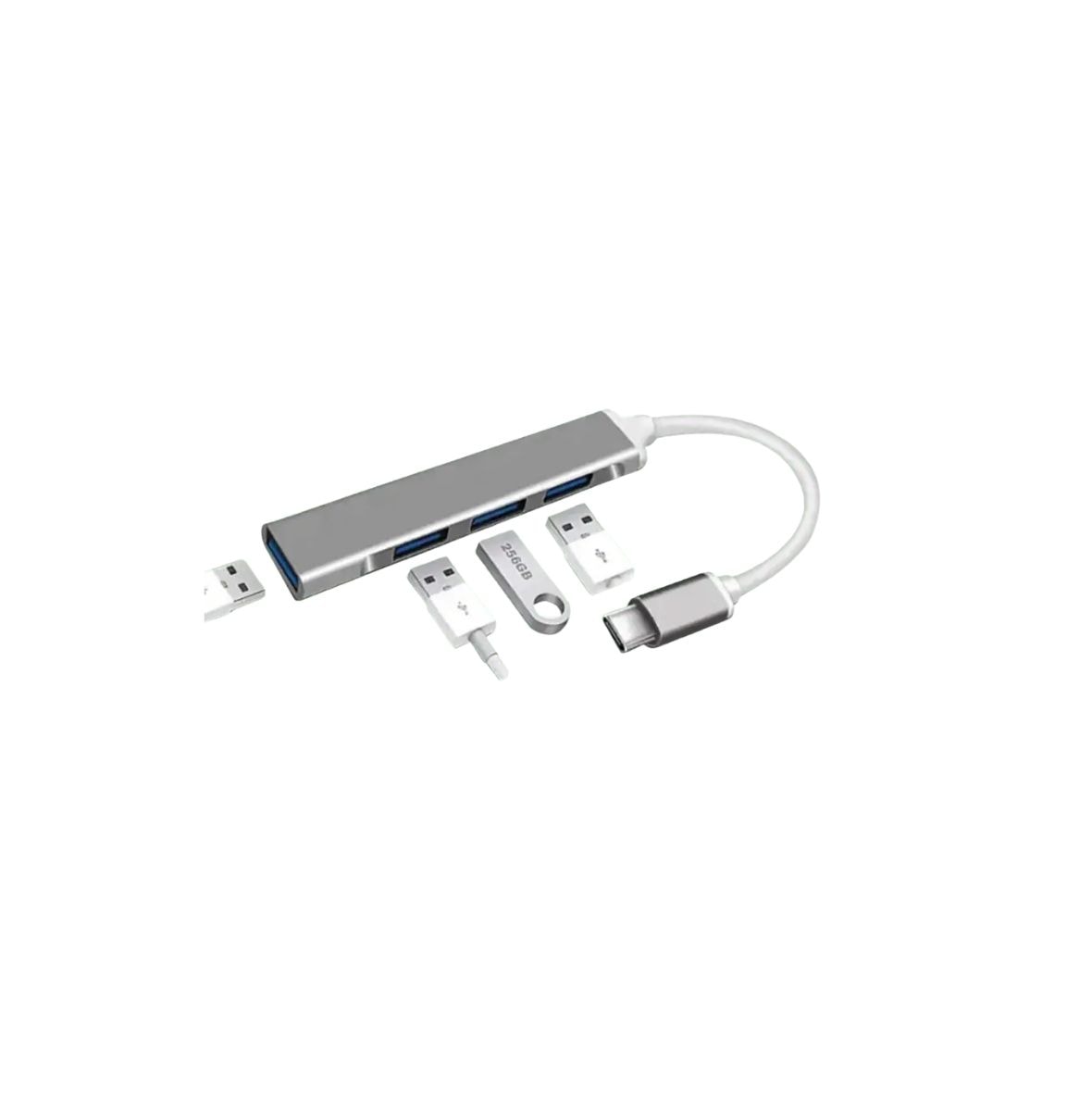 Steep Solid Type-C Usb 3.0 Hub Çoklayıcı