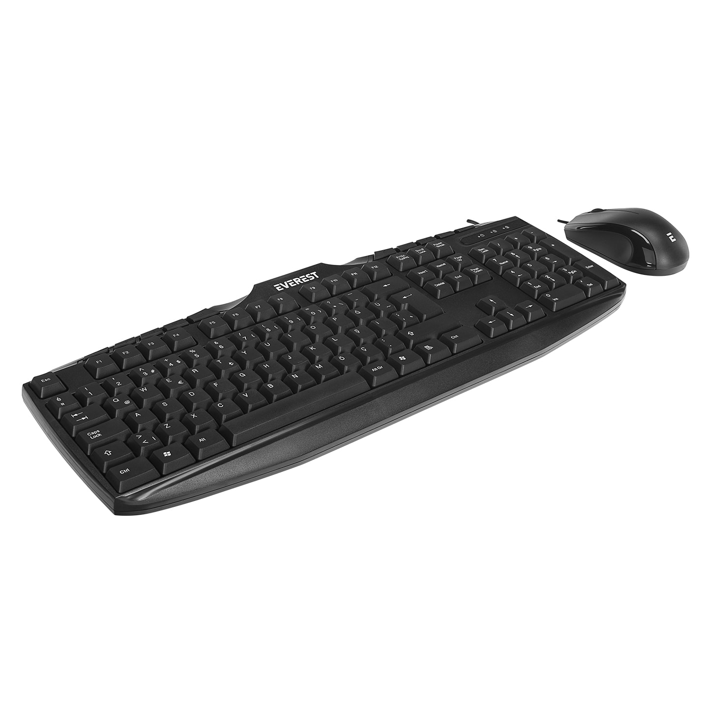 Everest UN-796 Siyah Usb Q Multimedia Klavye Mouse