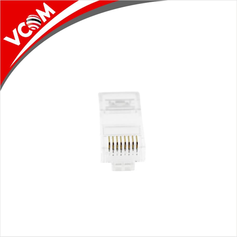 Vcom NM005 20li RJ45 8P8C Cat5e/UTP/RJ45/Fu Konnektör