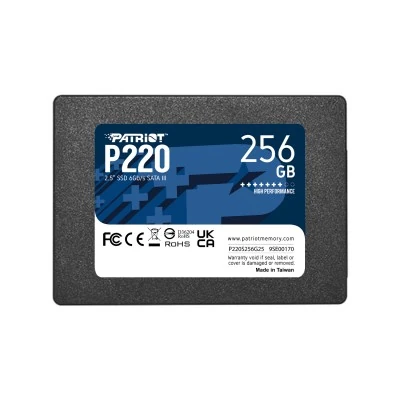 Patriot P220 256Gb 550/490Mb/S Ssd