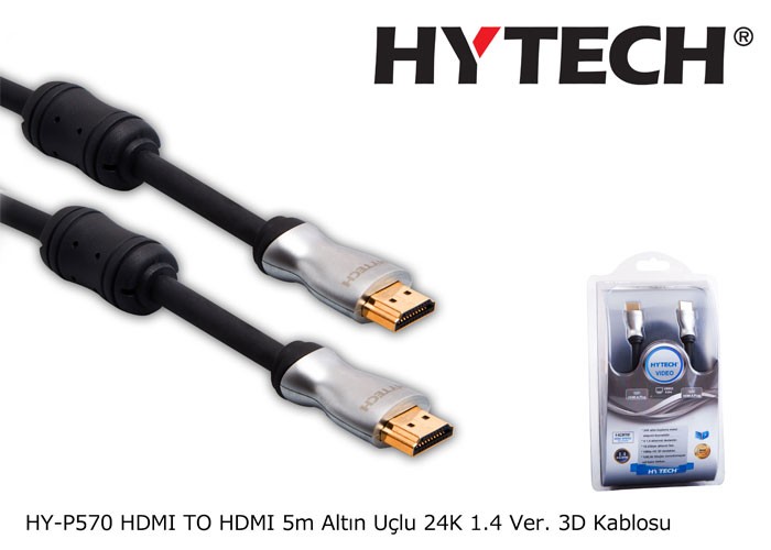 Hytech HY-P570 5M 1.4V 24K 3D Hdmı Kablo