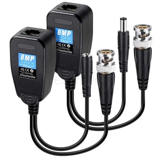 Powermaster PM-3898 PV Bnc To Rj45 Video Balun
