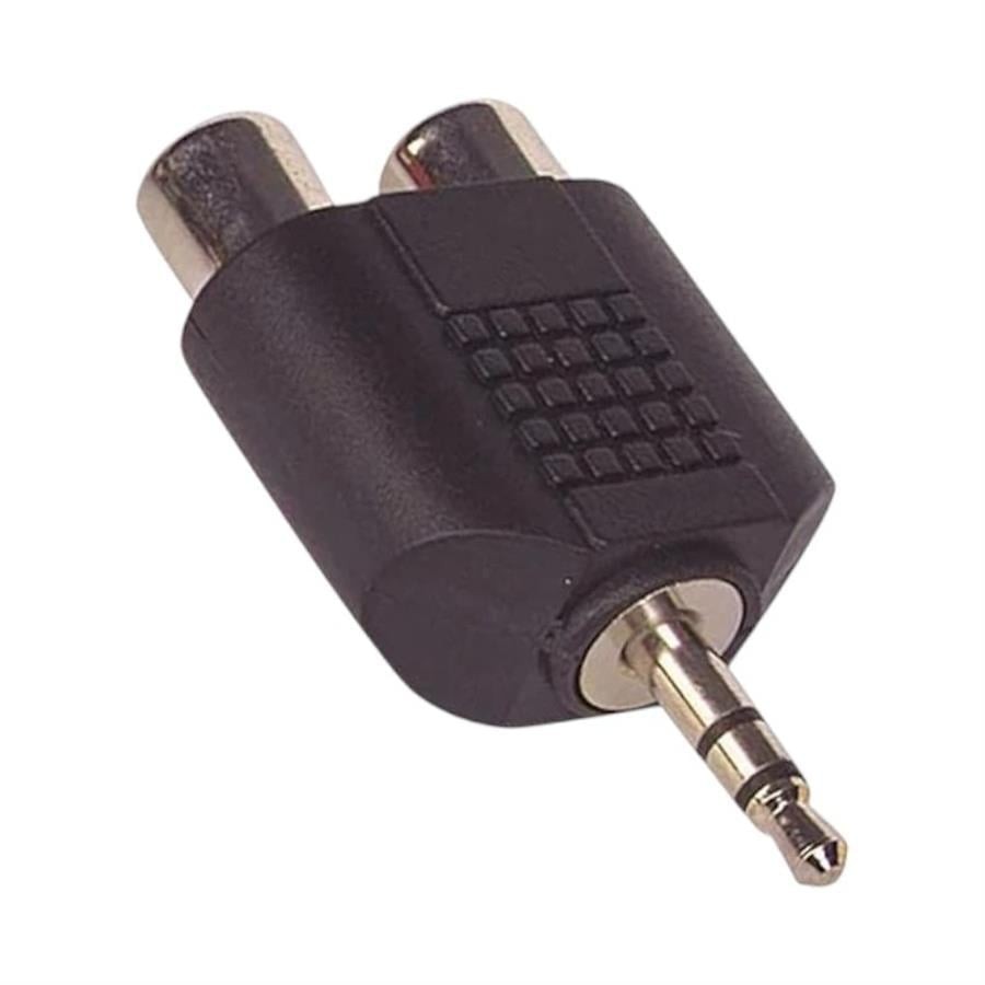 3.5mm Streo Erkek/2Rca Dişi Çevirici Jack 2985