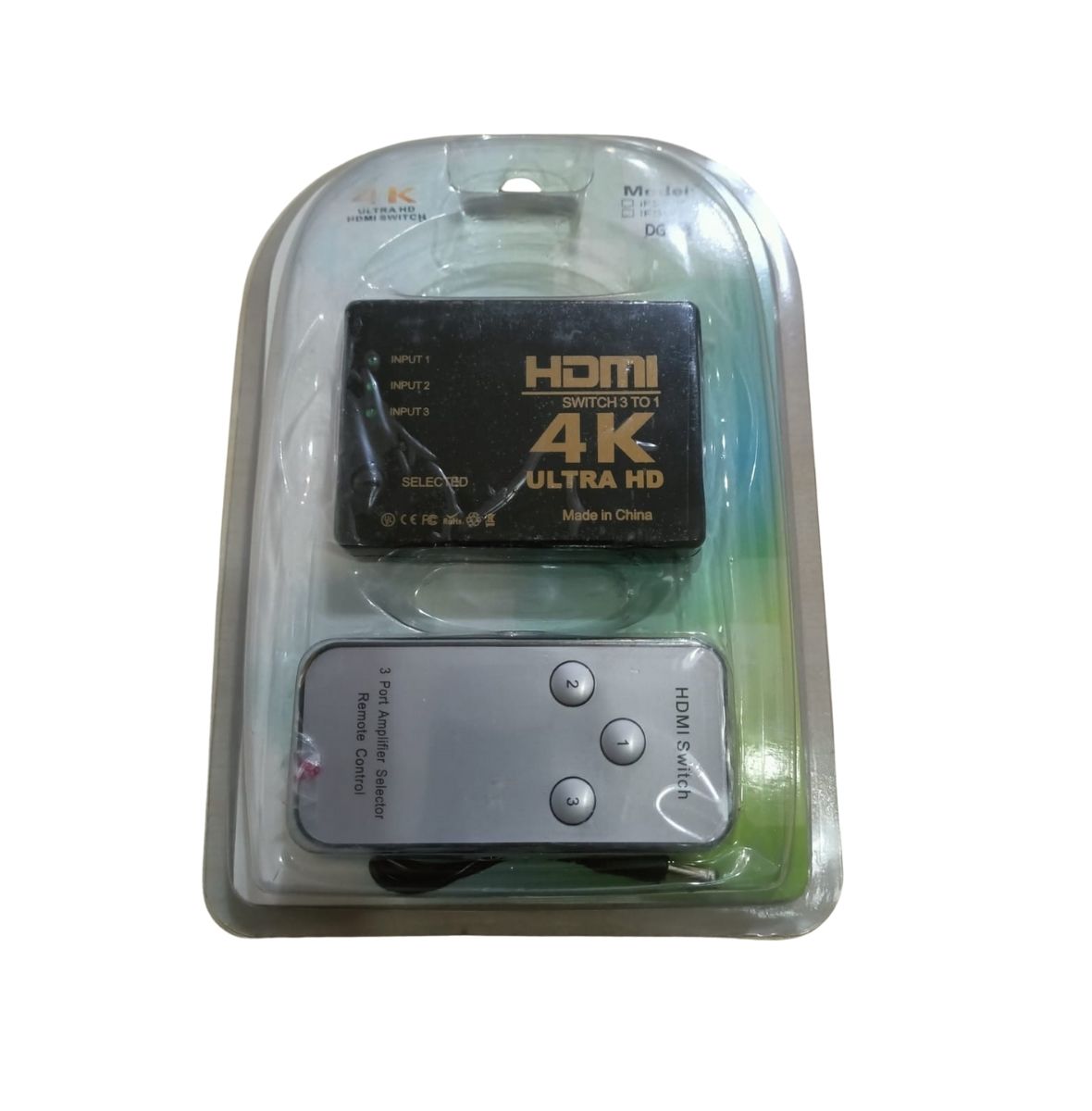 DG-33 Kumandalı 3 Giriş 1 Çıkış Hdmı Çoklayıcı Switch