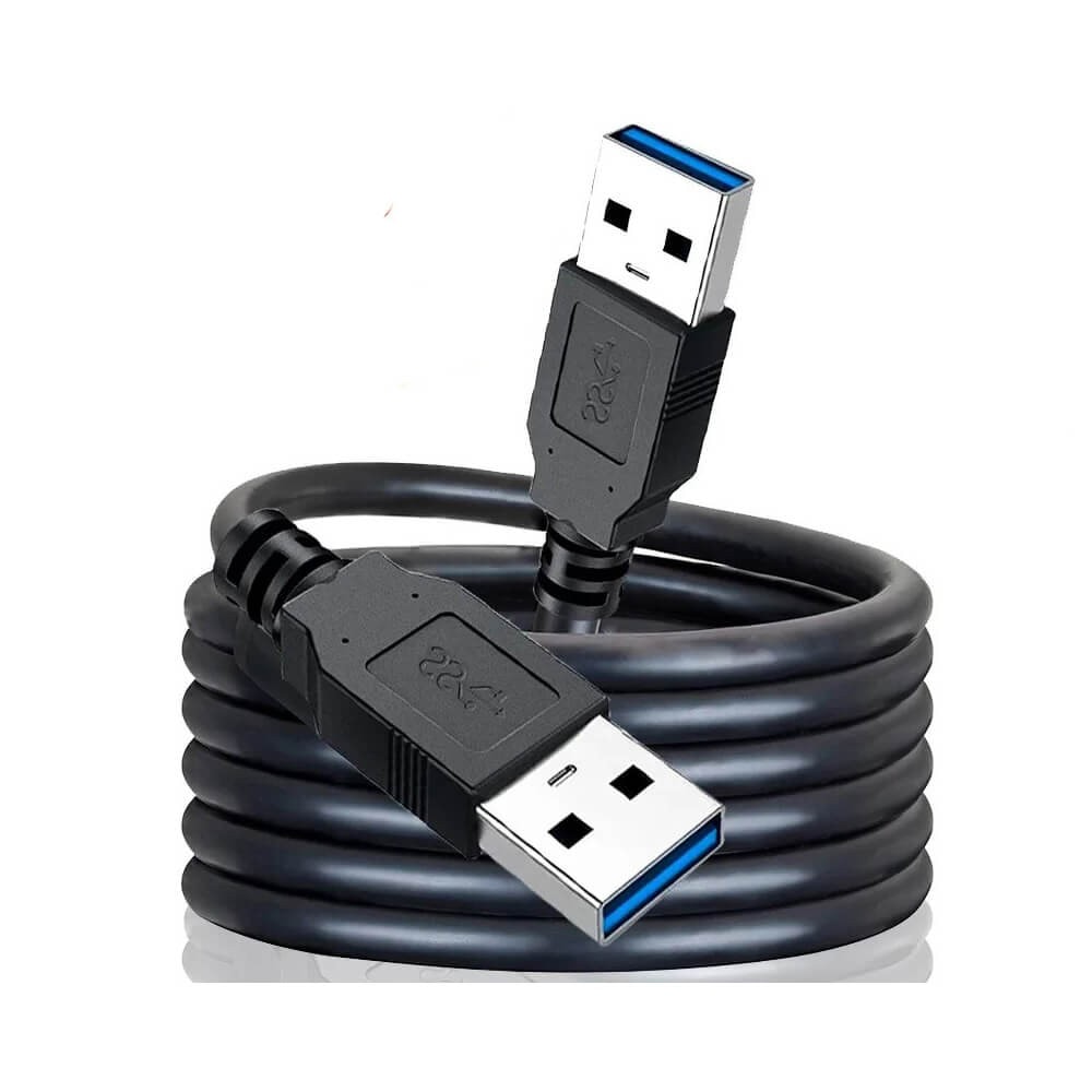 Usb 3.0 Erkek Erkek 5Gbps Veri Aktarım Kablosu