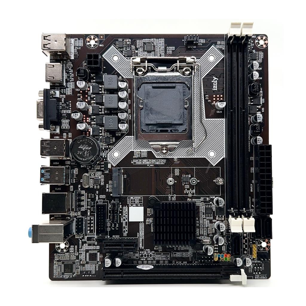 İzoly H81 M2 Sata Ddr3 1600 Mhz usb 2.0 Vga Hdmı 1150 Pin 4. Gen Anakart