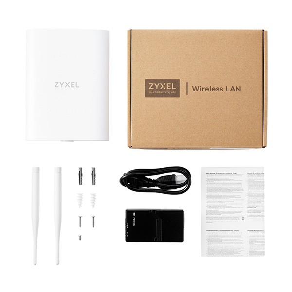 Zyxel NWA55AXE 2400 Mbps Wifi 6 Outdoor Access Point