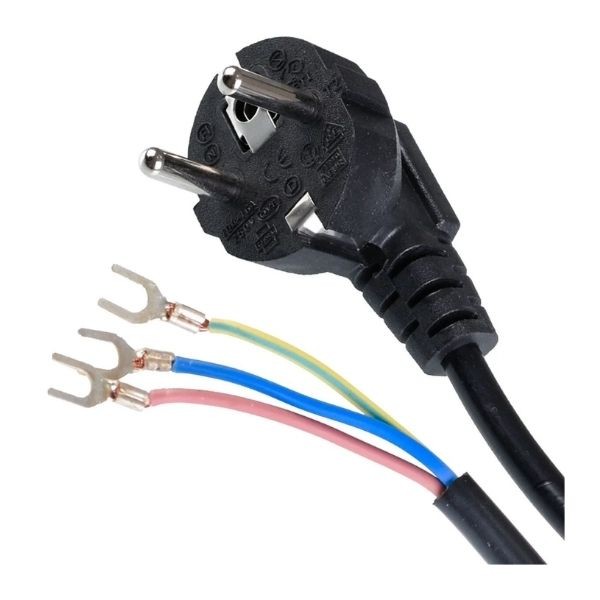 Nivatech NTC-663 1M Ucu Açık Power Kablo