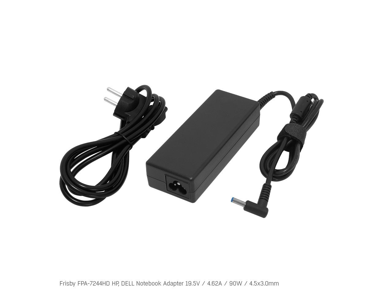 Frisby FPA-7244HD Hp Dell 19.5V 4.62A 90W 4.5x3.0mm Notebook Adaptör