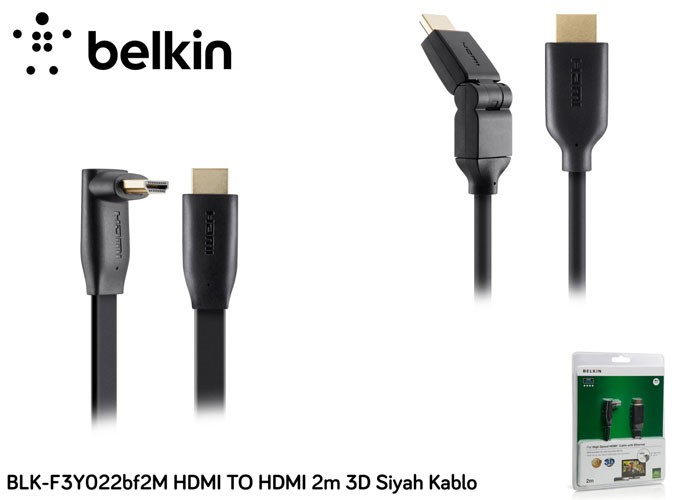 Belkin BLK-F3Y022BF 2M Hdmı Kablo