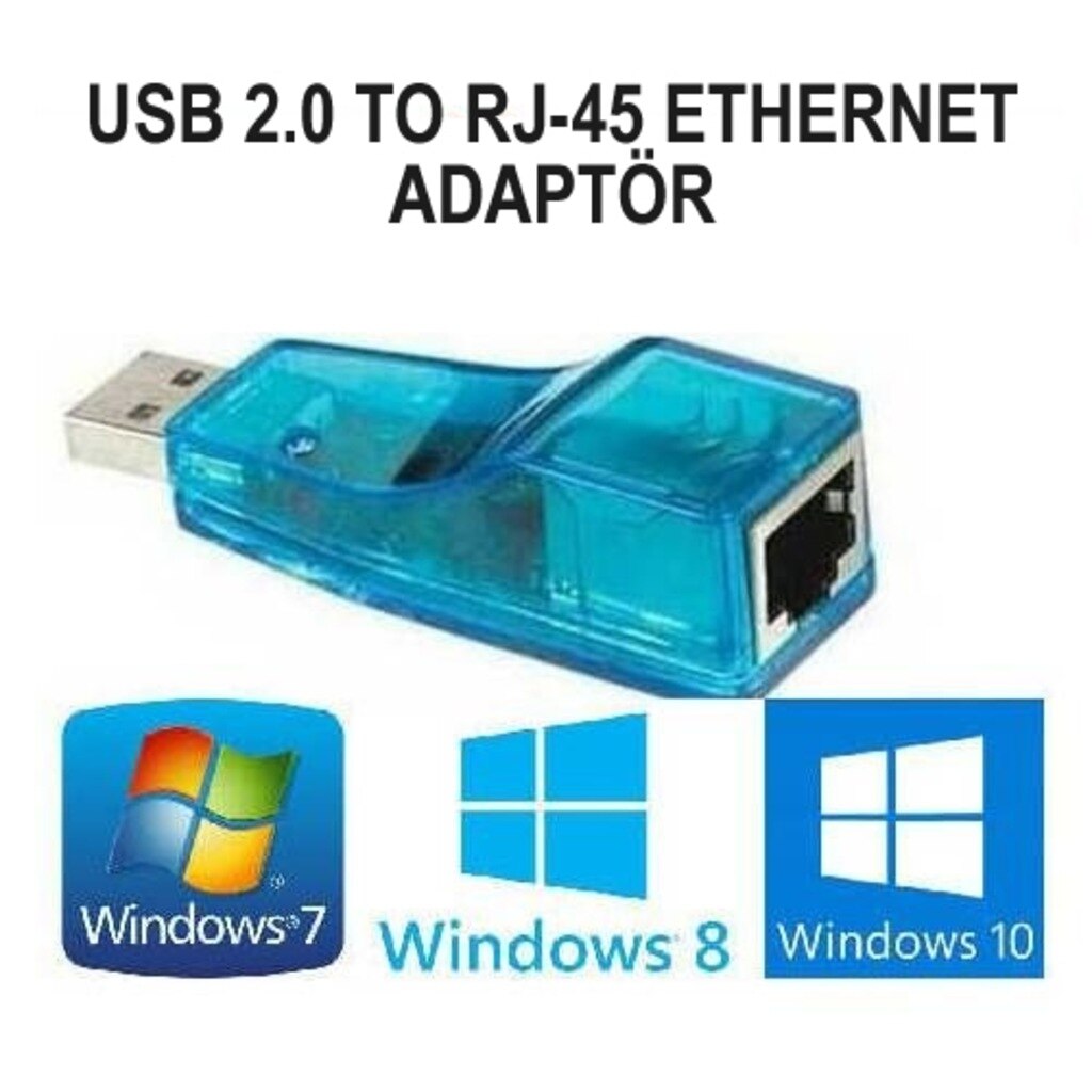 Usb Ethernet Dönüştürücü Çevirici Adaptör