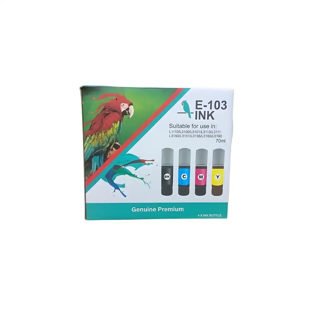 Epson 103 Muadil Mürekkep Seti 4x65 ML.