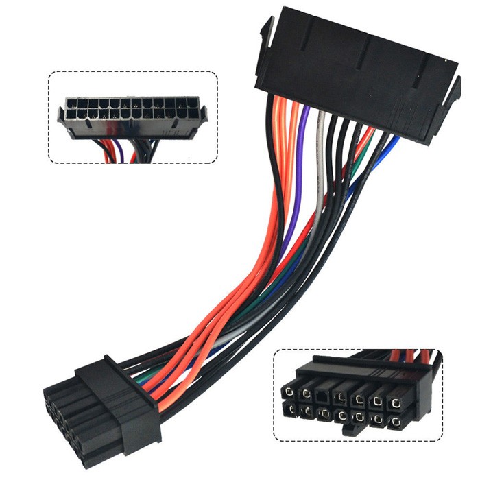 24 Pin To 14 Pin Kasa Power Çevirici Kablo