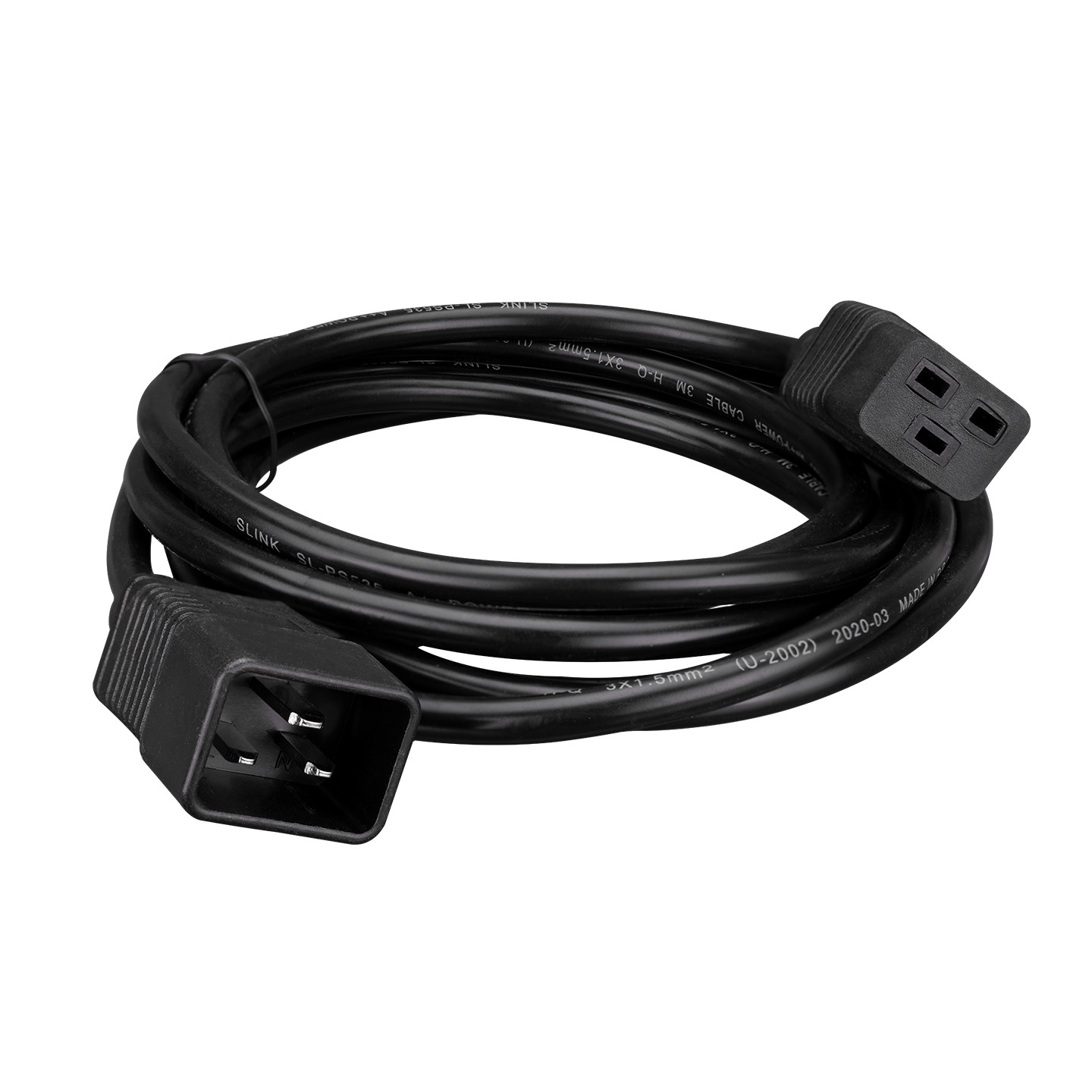 S-Link SL-PS535 3M 1.5mm Server Power Ara Uzatma Kablo