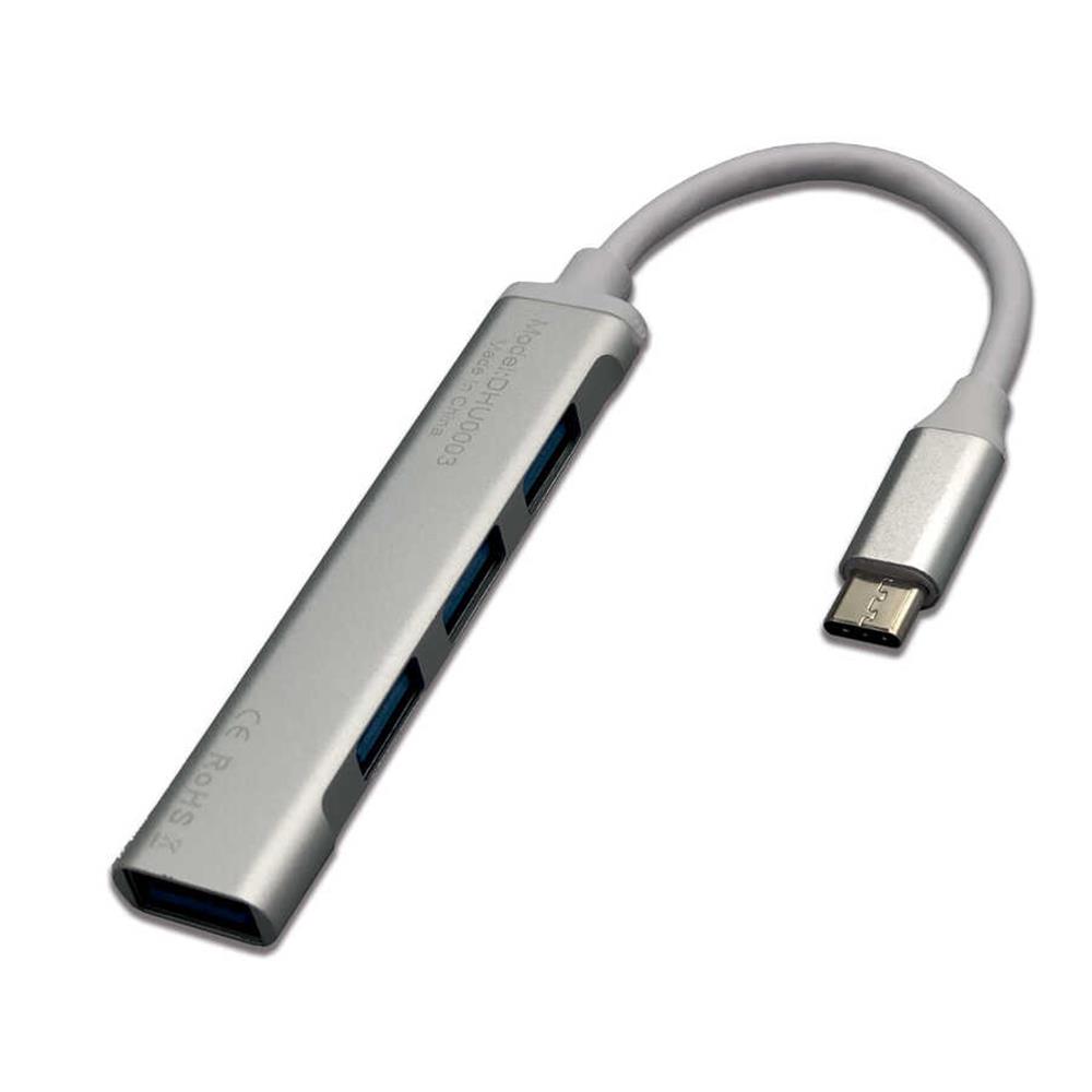 Dexim DHU0003 Elite  Usb-Typ-C To  4 Port Usb-A Çoklayıcı