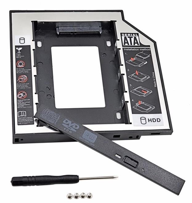 Alfais AL4749 Ultra Slim 9.00mm Sata Hdd Harddisk Kızak