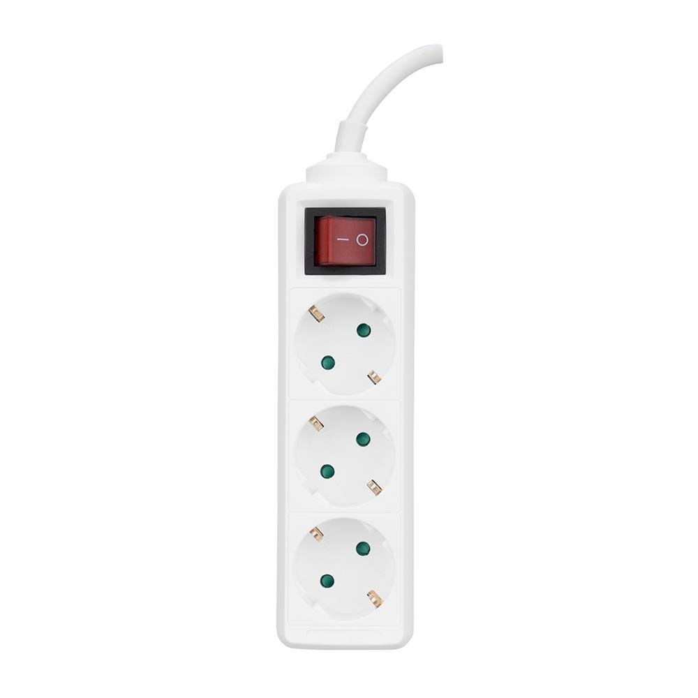 Philips SPS1030A-51 3 Lü 2M Toraklı Anahtarlı Priz